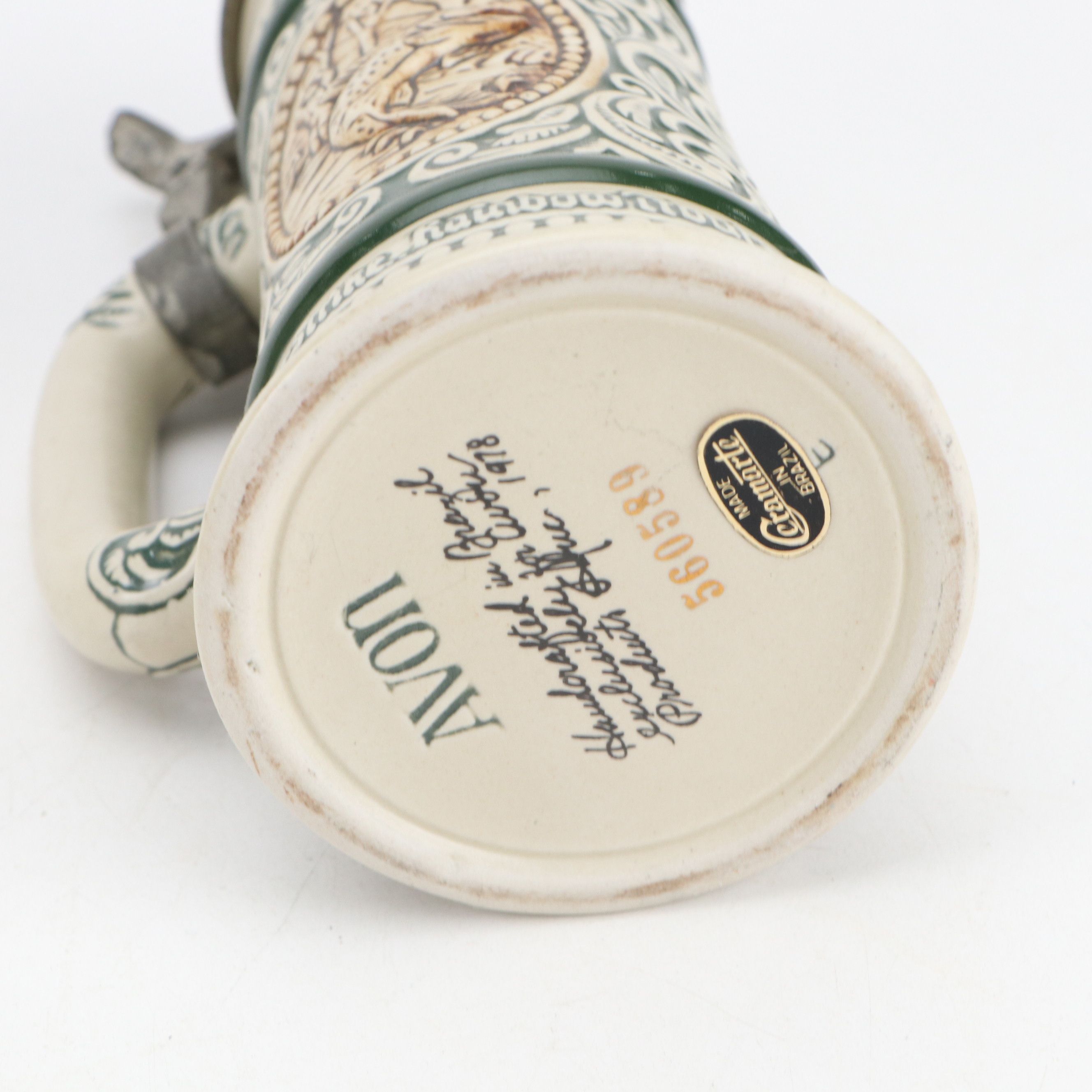 Ceramarte for Avon The Building of America and Other Steins