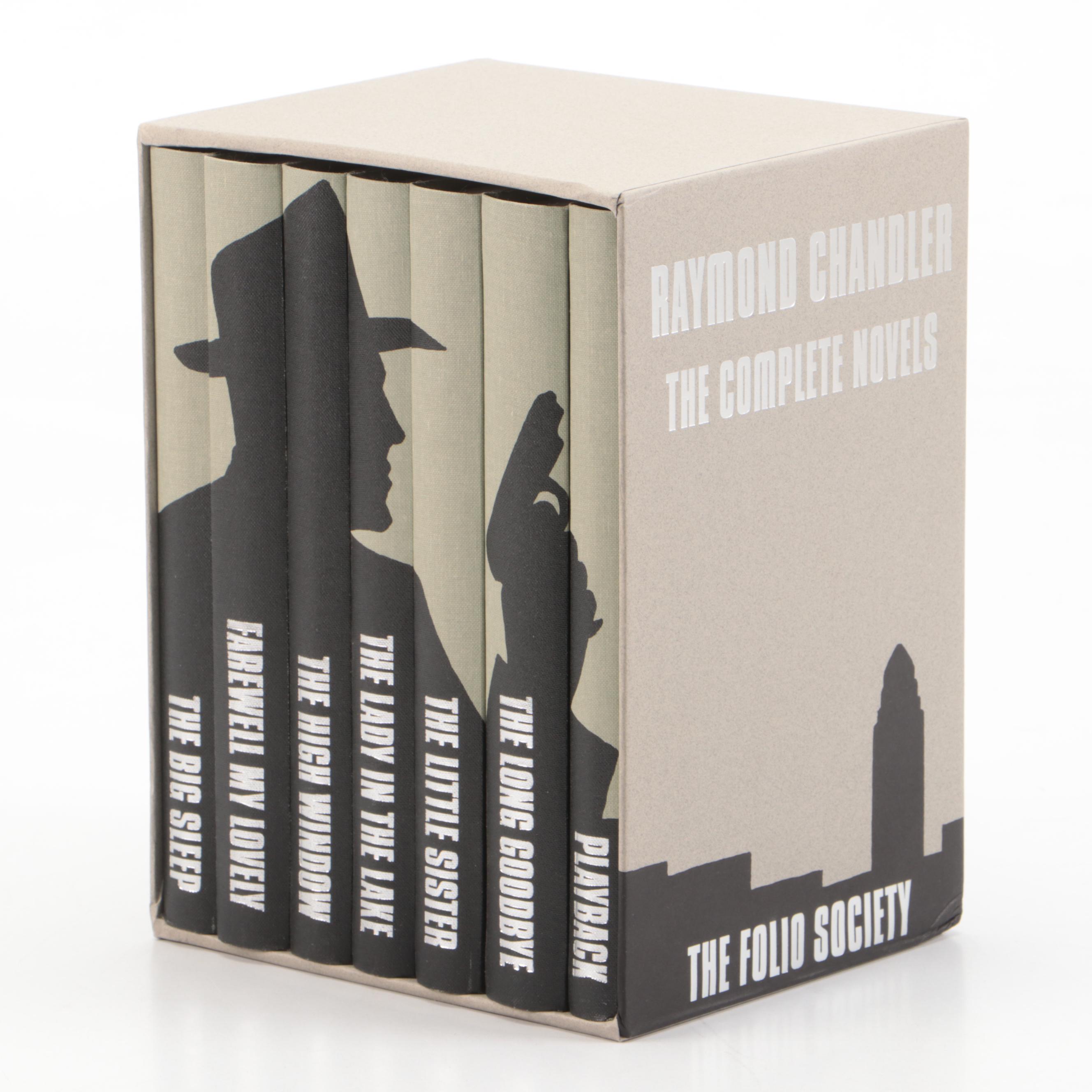 Folio Society "The Complete Novels" Seven-Volume Box Set by Raymond Chandler