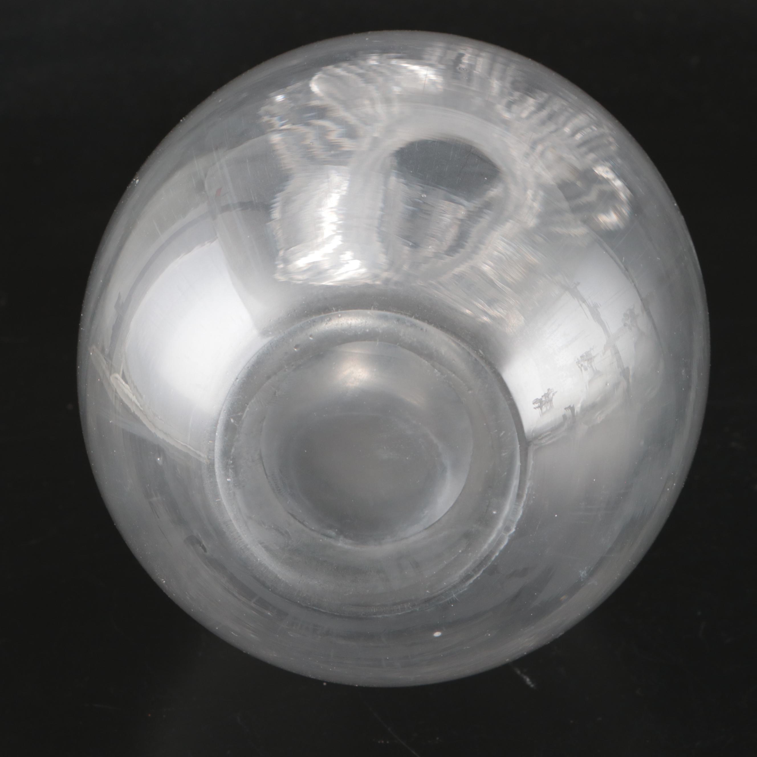 Glass Vases with Foliage Accents