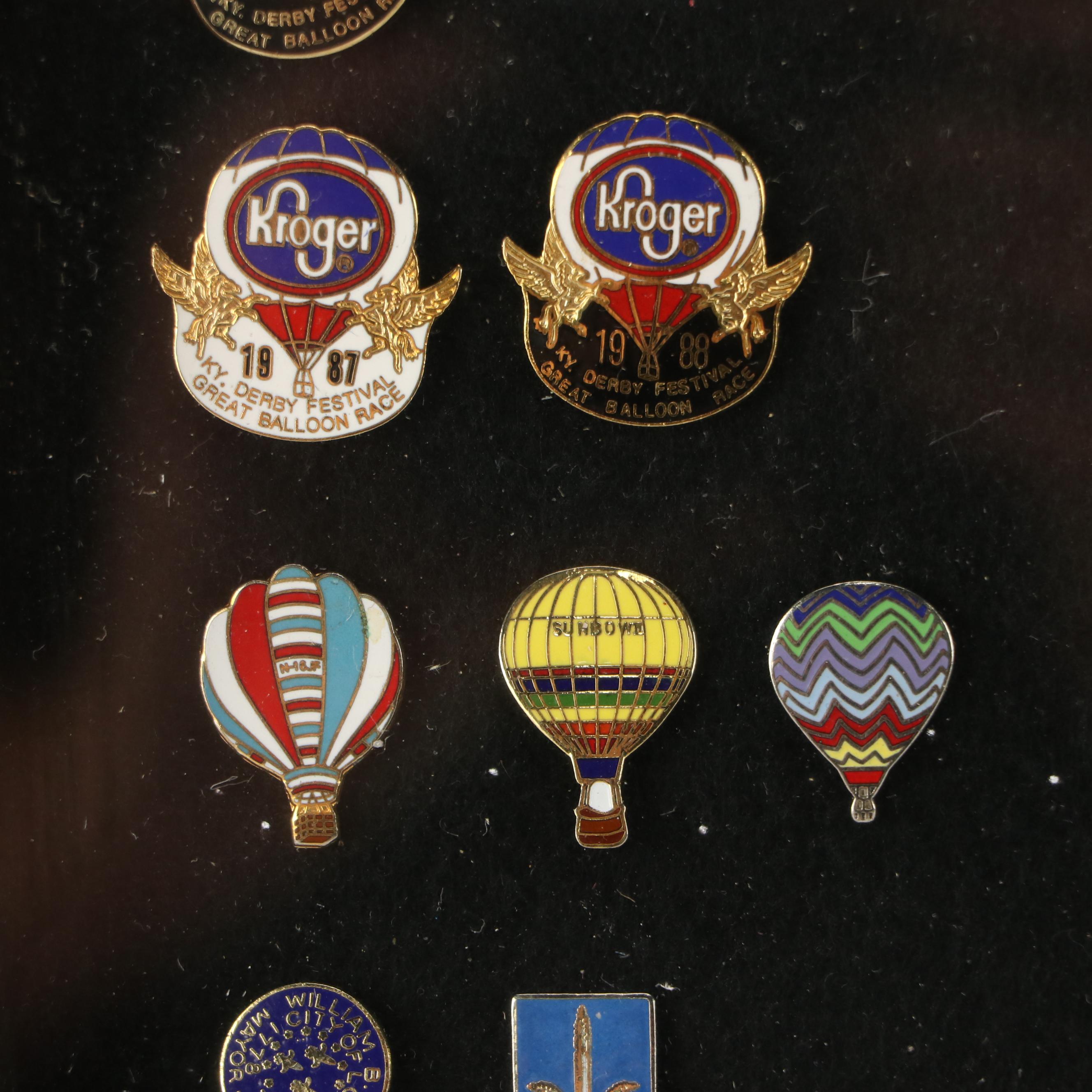 Kentucky Derby Festival Pins Including Pegasus Parade, Steamboat Race