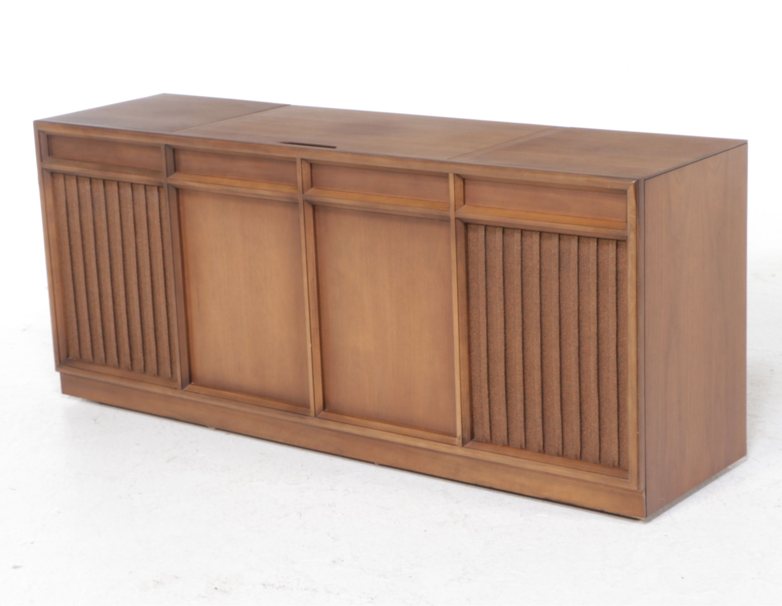 Motorola Solid State Walnut Console Stereo Record Player