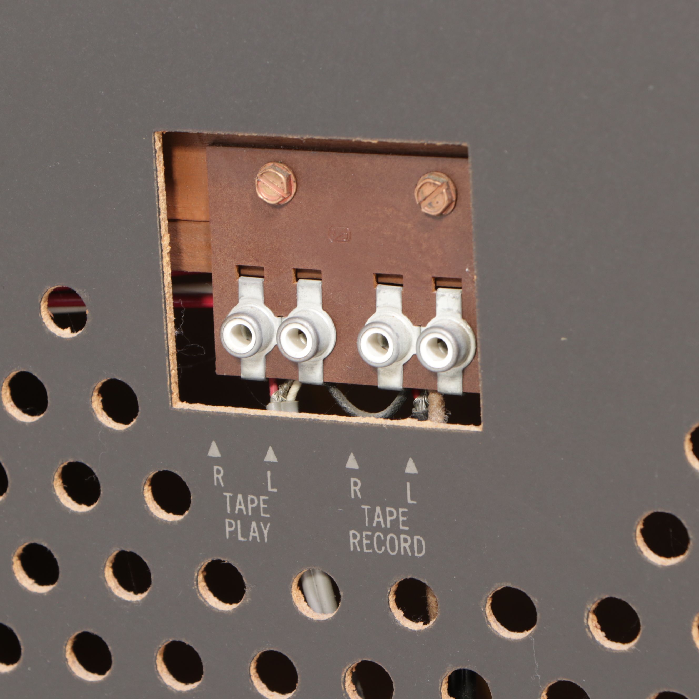 Motorola Solid State Walnut Console Stereo Record Player