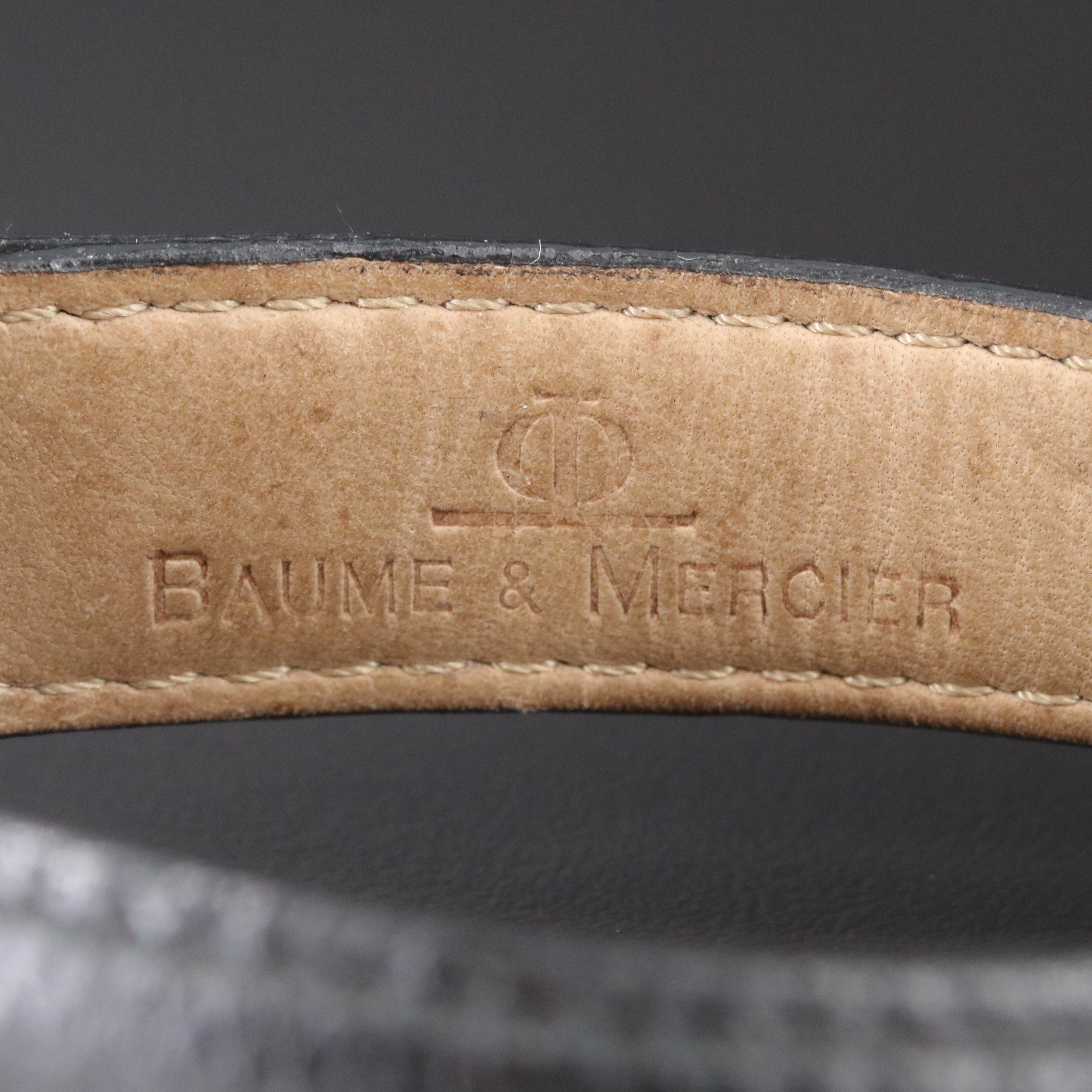 Baume & Mercier Hampton White 24x40mm Steel Quartz Watch MVO45063