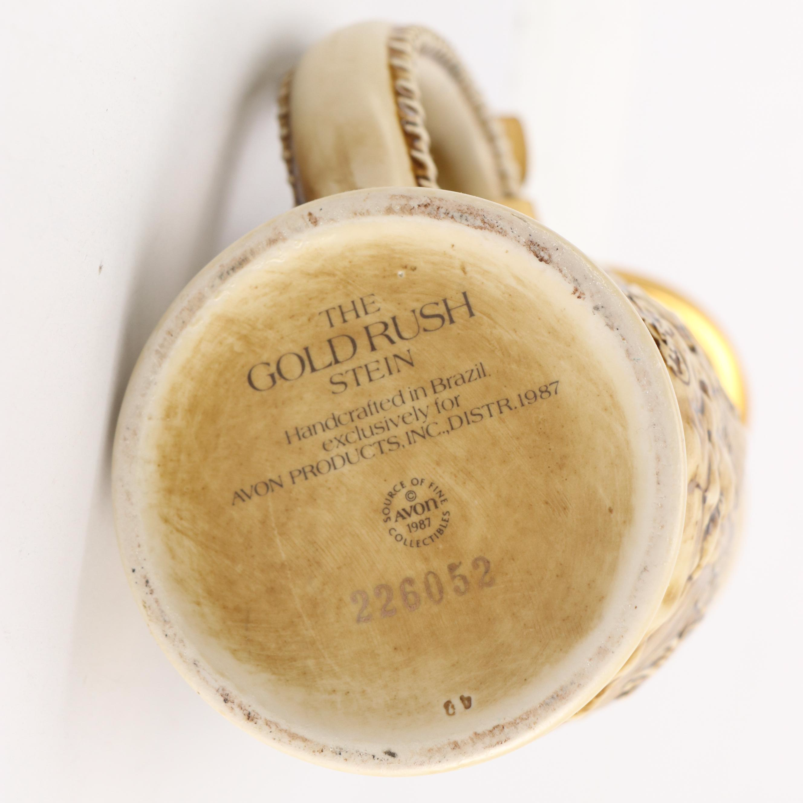 Ceramarte for Avon "Indian of the American Frontier" and Other Beer Steins