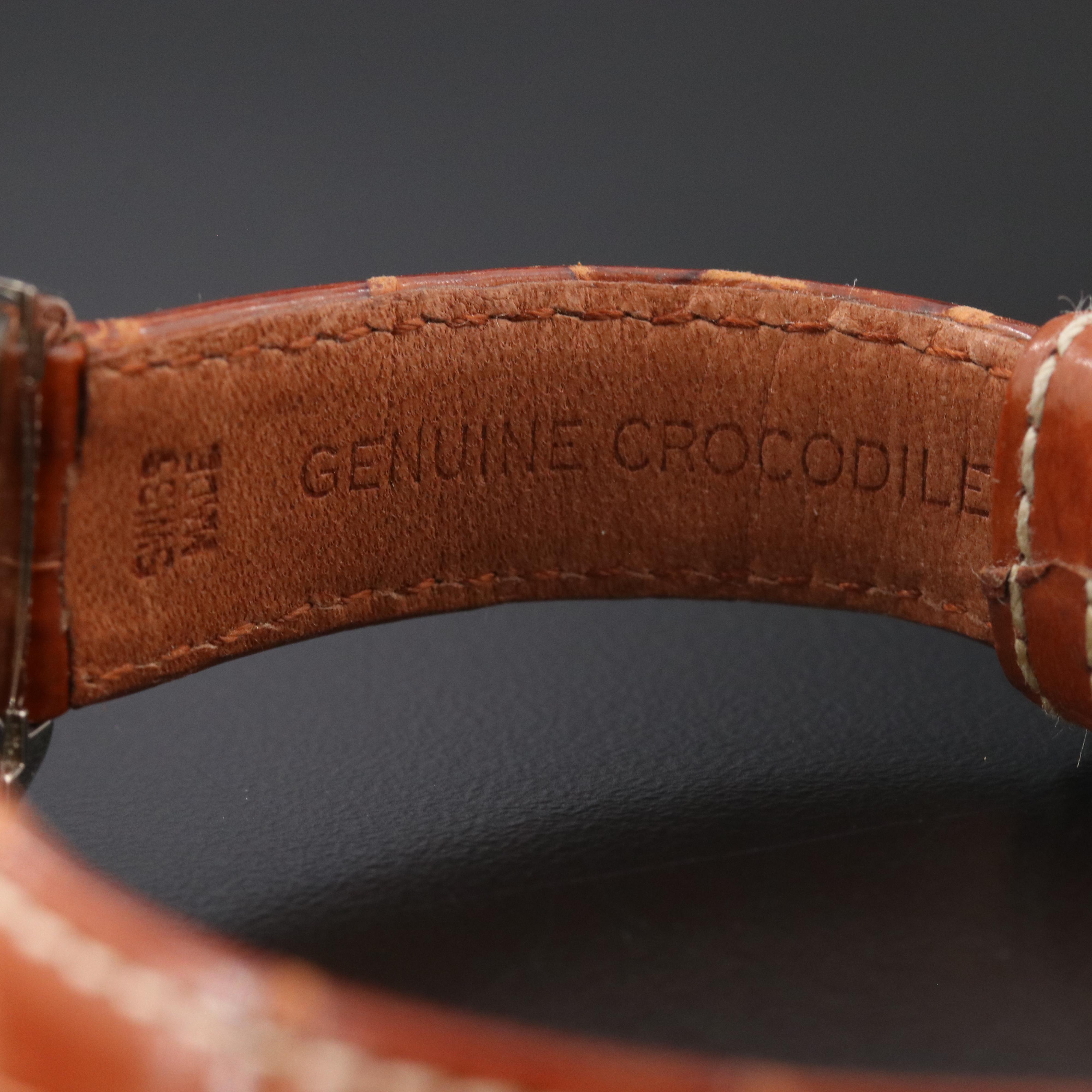 Rolex Cellini 6631 White 25mm 18K Gold Quartz Watch