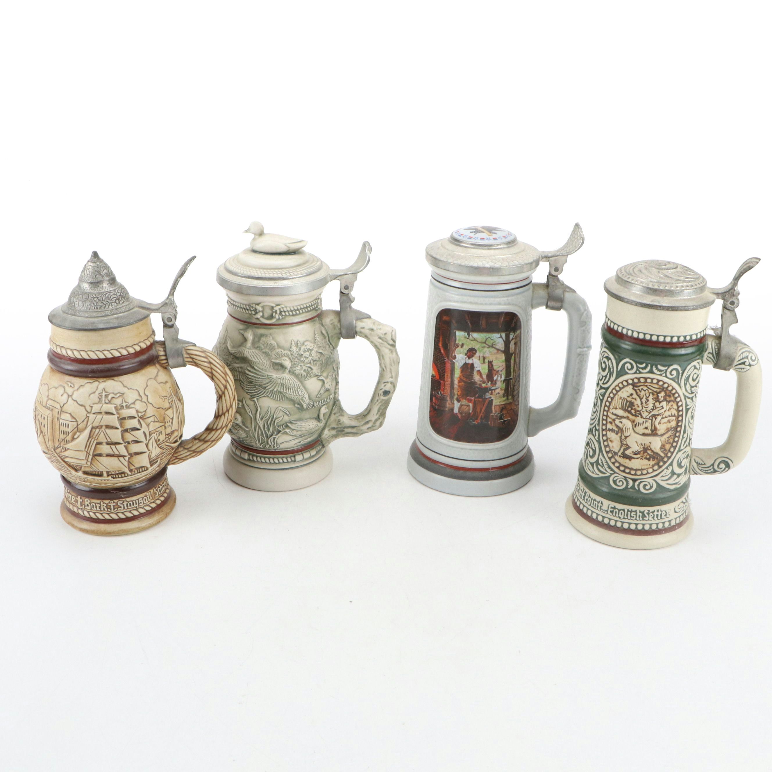 Ceramarte for Avon The Building of America and Other Steins