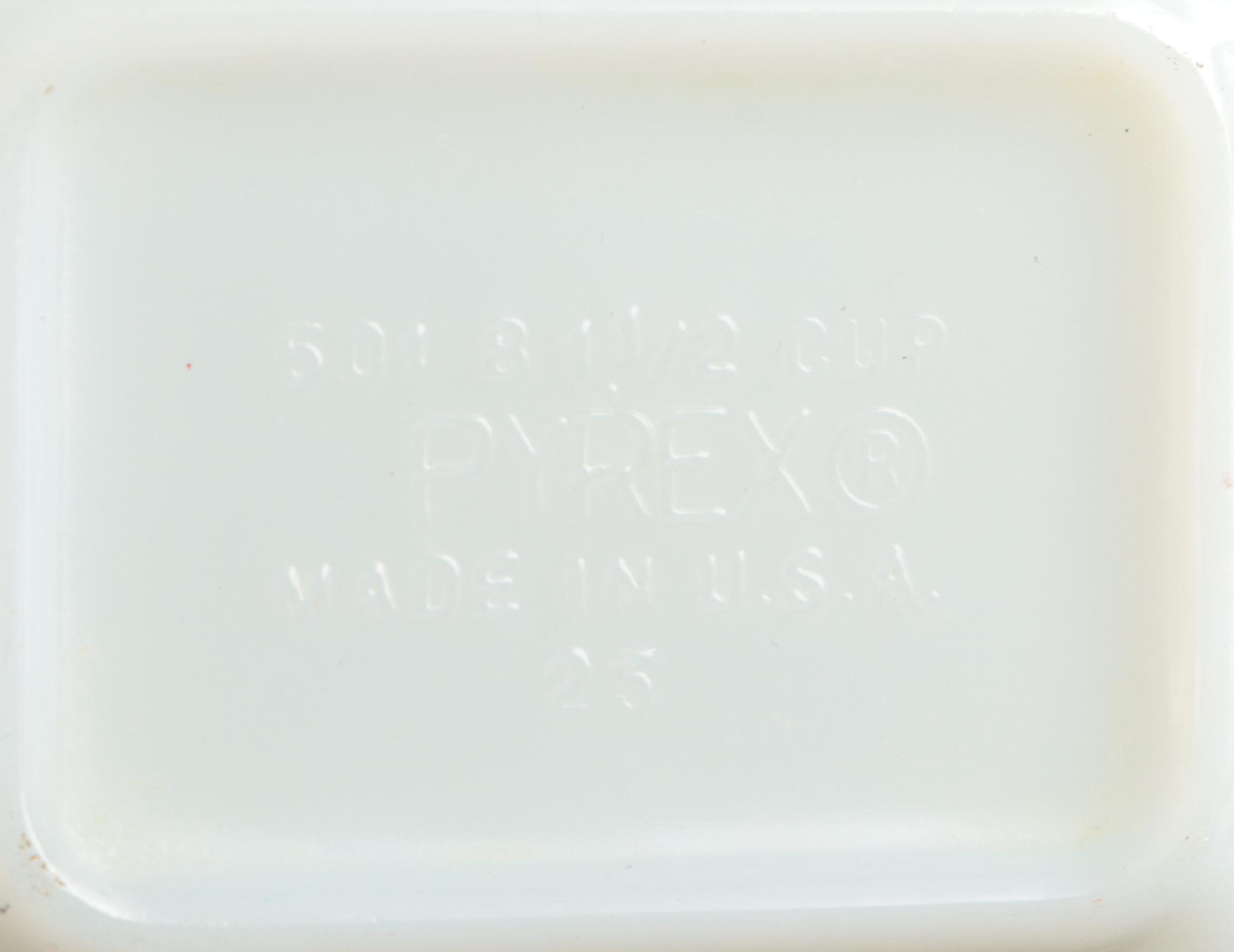 Pyrex "Early American," "Old Orchard" and Other Ceramic and Glass Bakeware