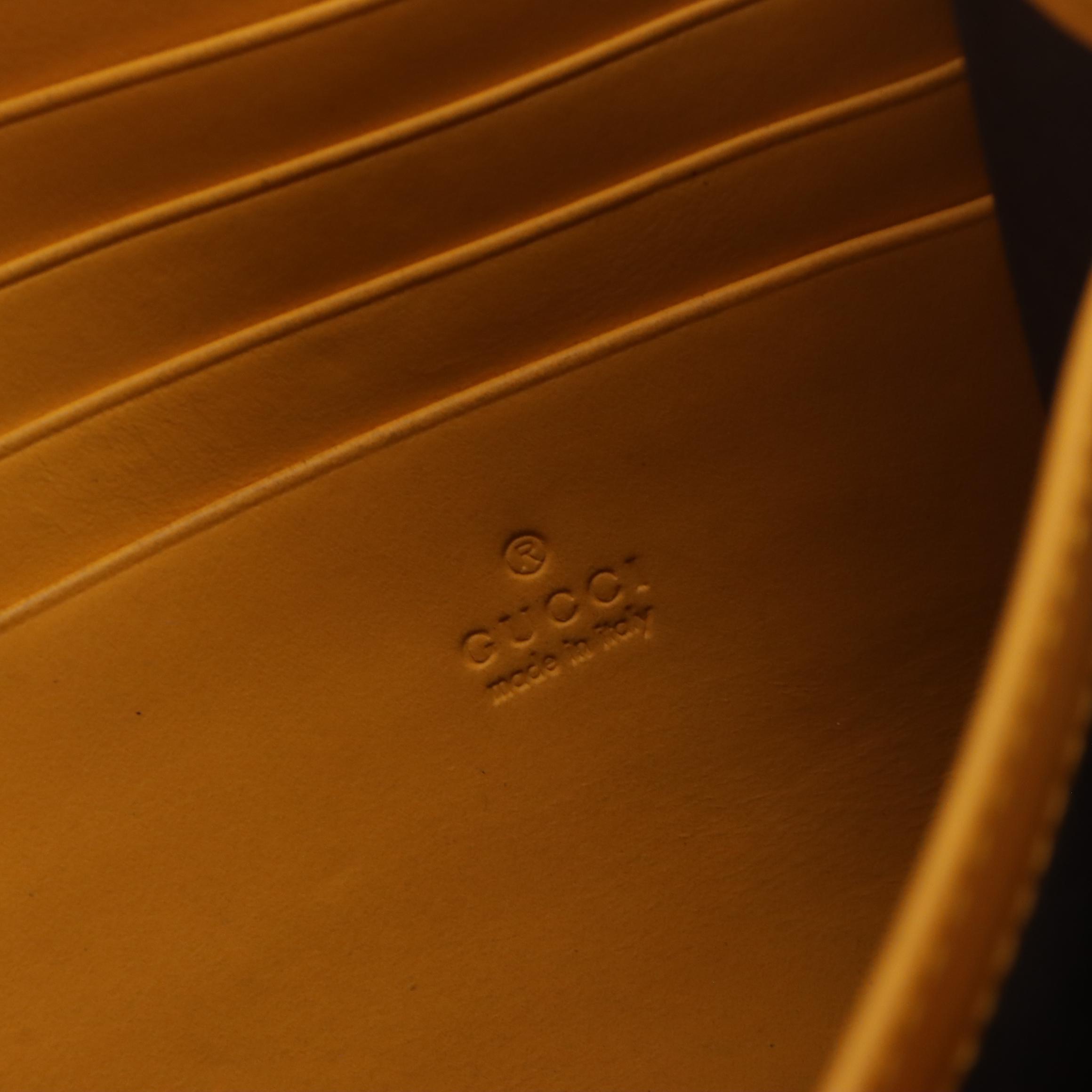 Gucci Dionysus Chain Strap Crossbody Bag in Lemon Yellow Suede and Leather