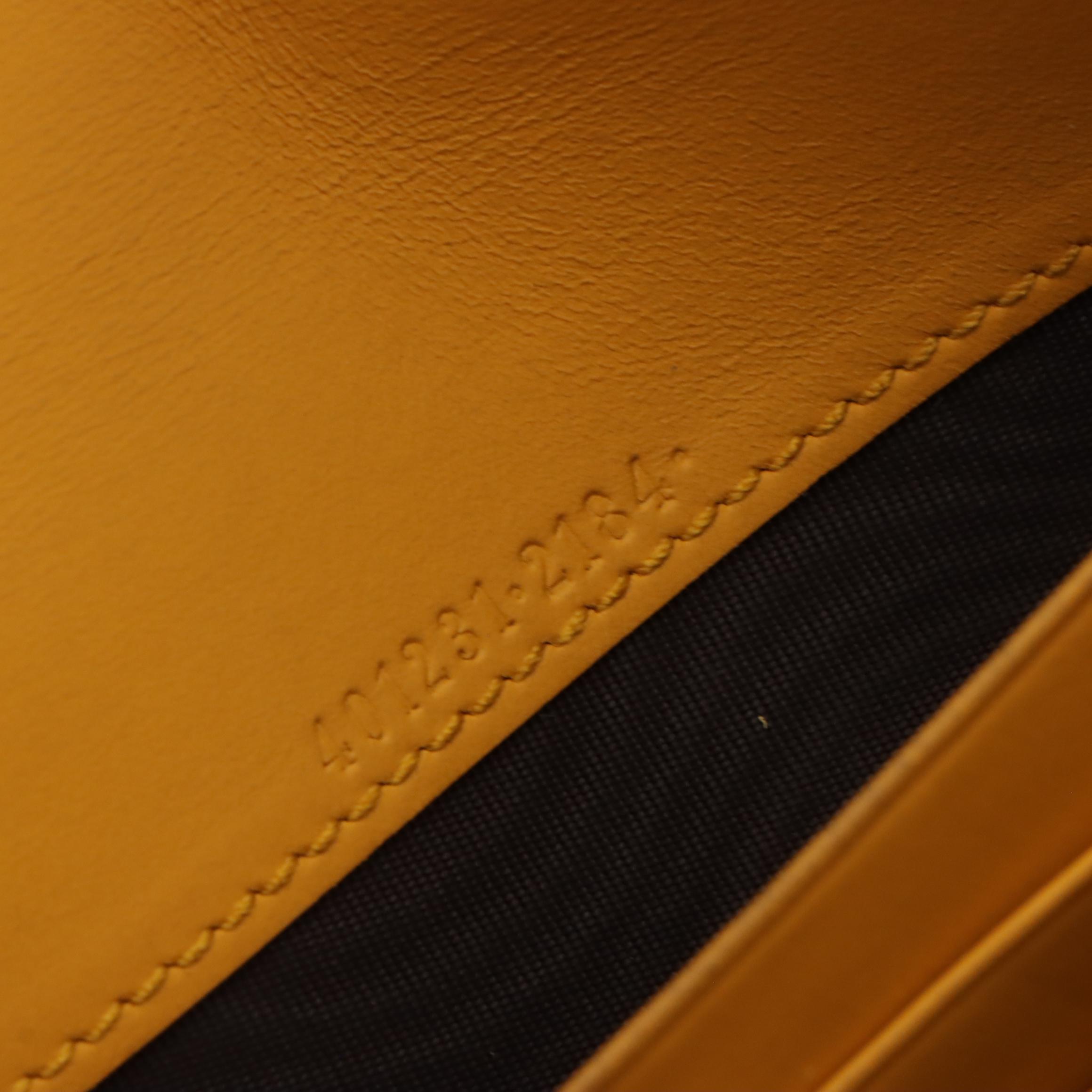 Gucci Dionysus Chain Strap Crossbody Bag in Lemon Yellow Suede and Leather