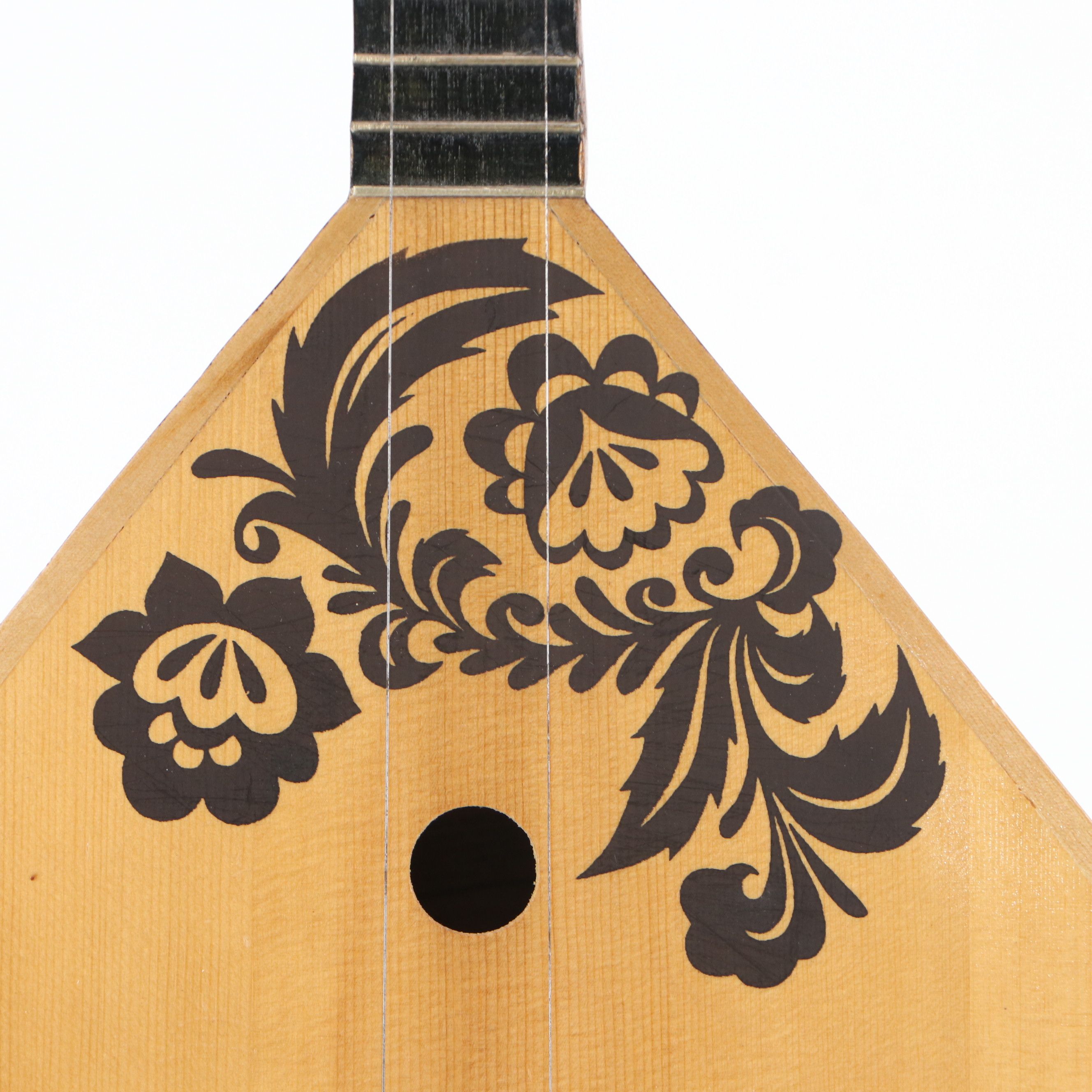 Russian Prima Spruce Top and Mahogany Balalaika