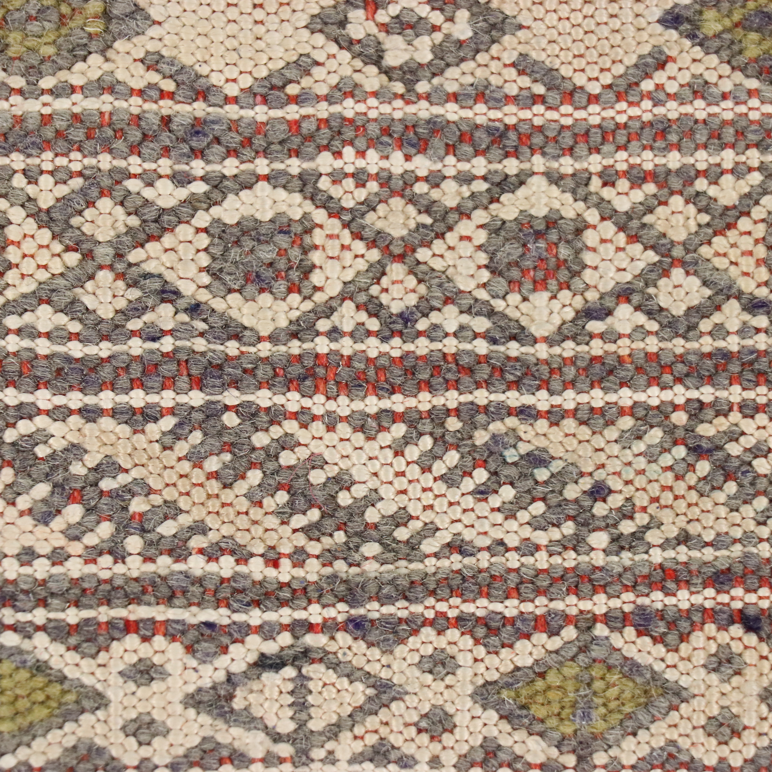 6'4 x 9'7 Handwoven Turkish Mut Cicim Area Rug