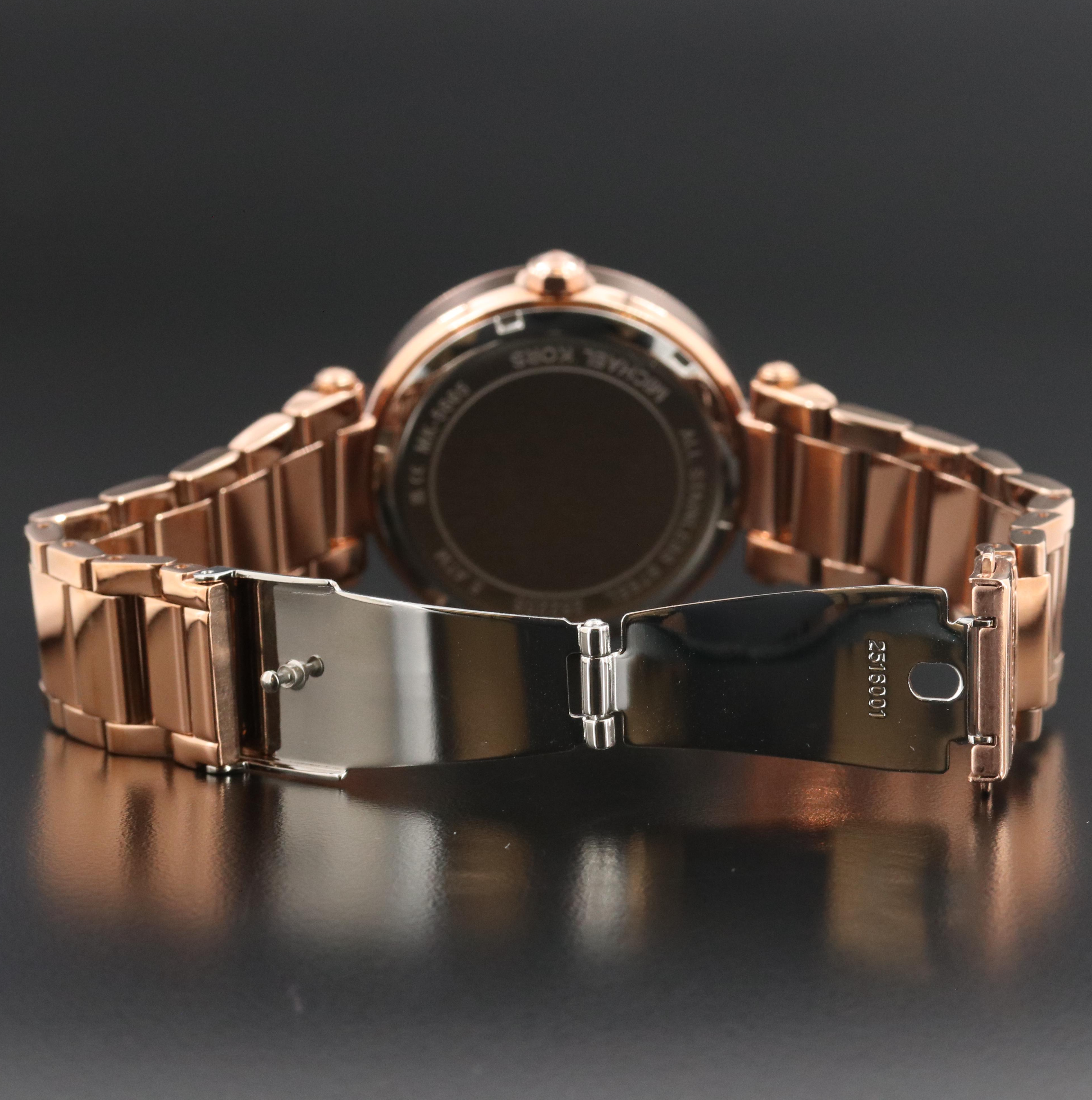 Michael Kors Parker Rose Gold-Tone 39mm Quartz Watch MK-5865