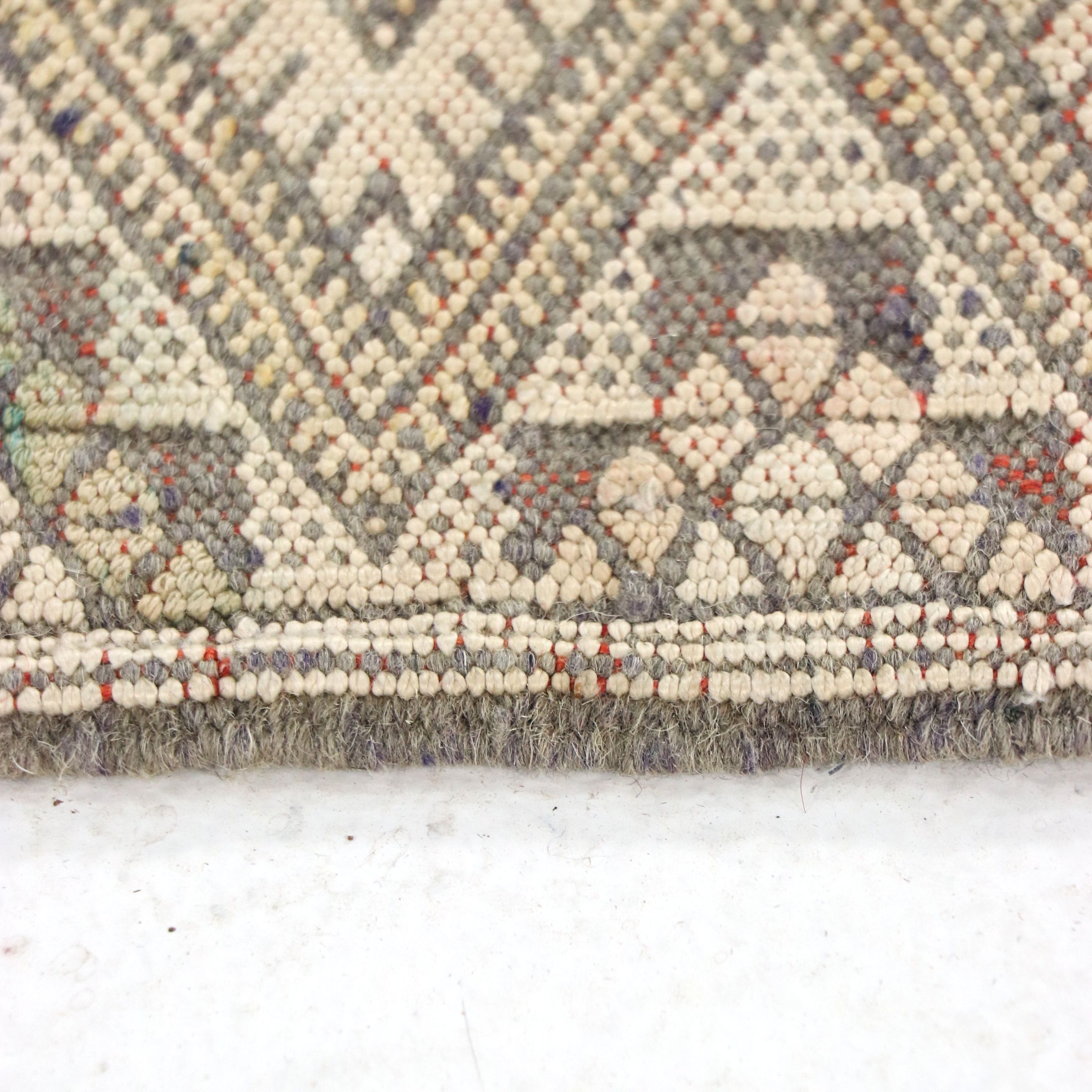 6'4 x 9'7 Handwoven Turkish Mut Cicim Area Rug