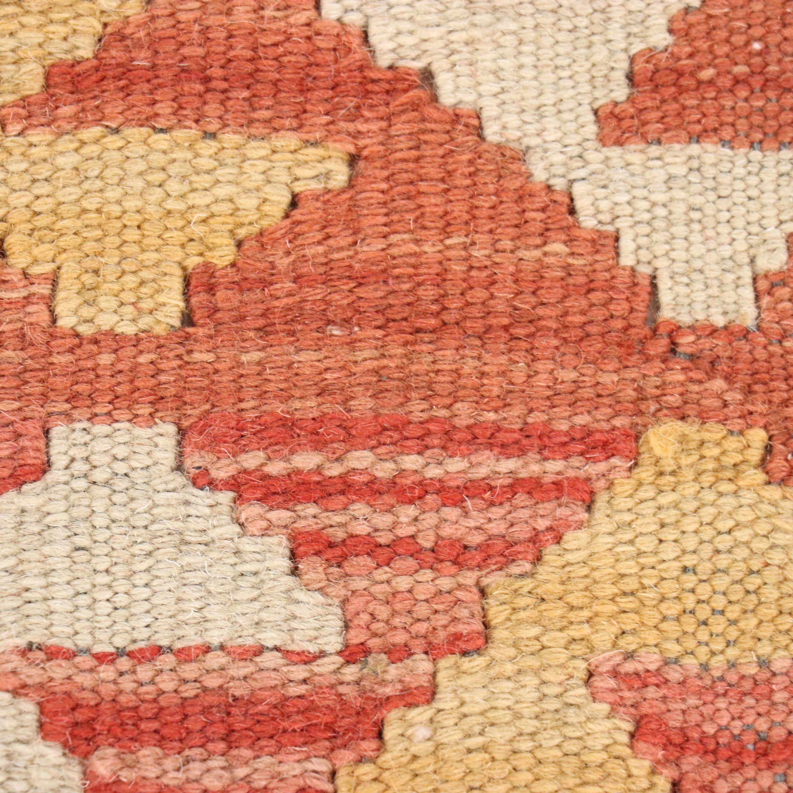 6'7 x 10'4 Handwoven Turkish Anatolian Kilim Area Rug