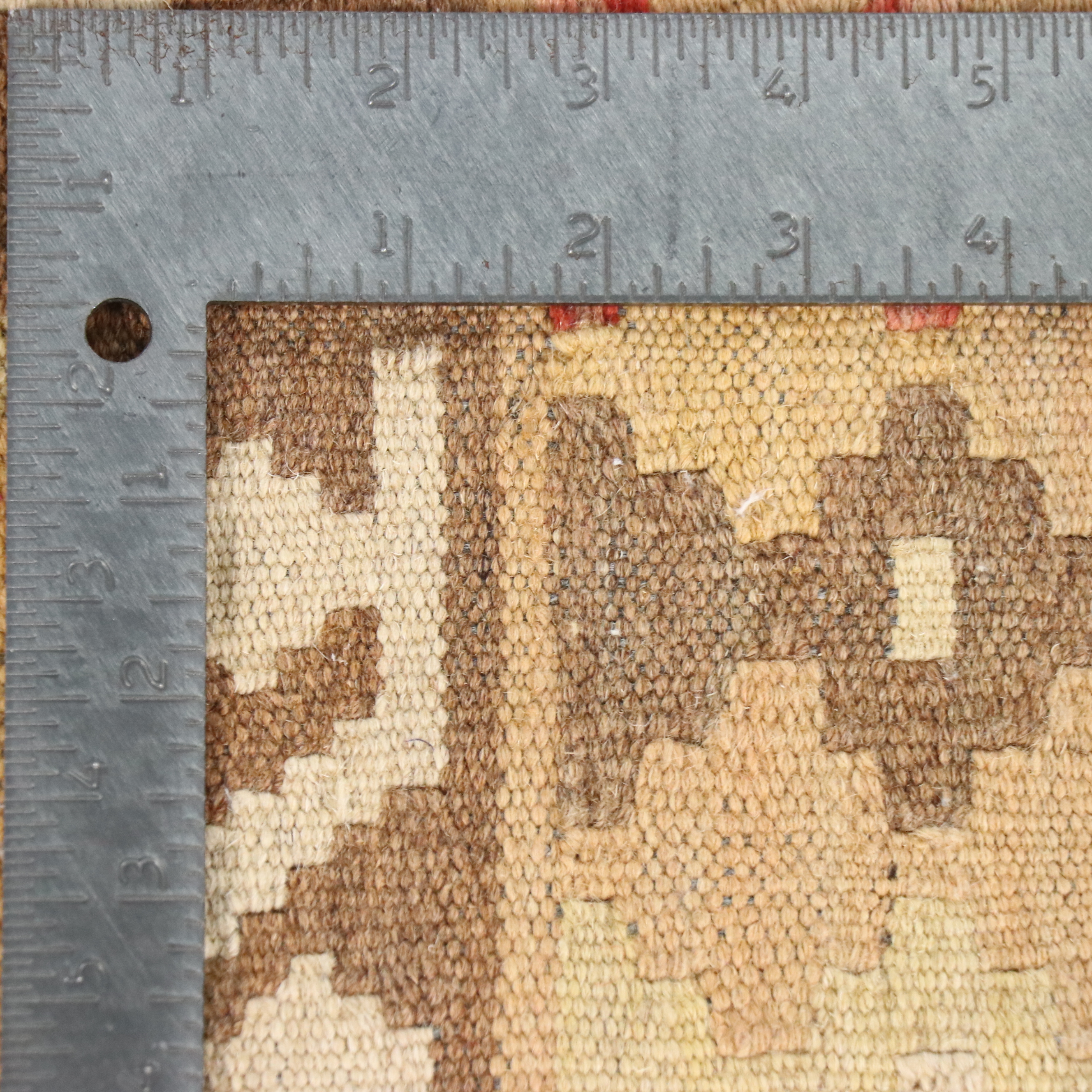 6'7 x 10'4 Handwoven Turkish Anatolian Kilim Area Rug