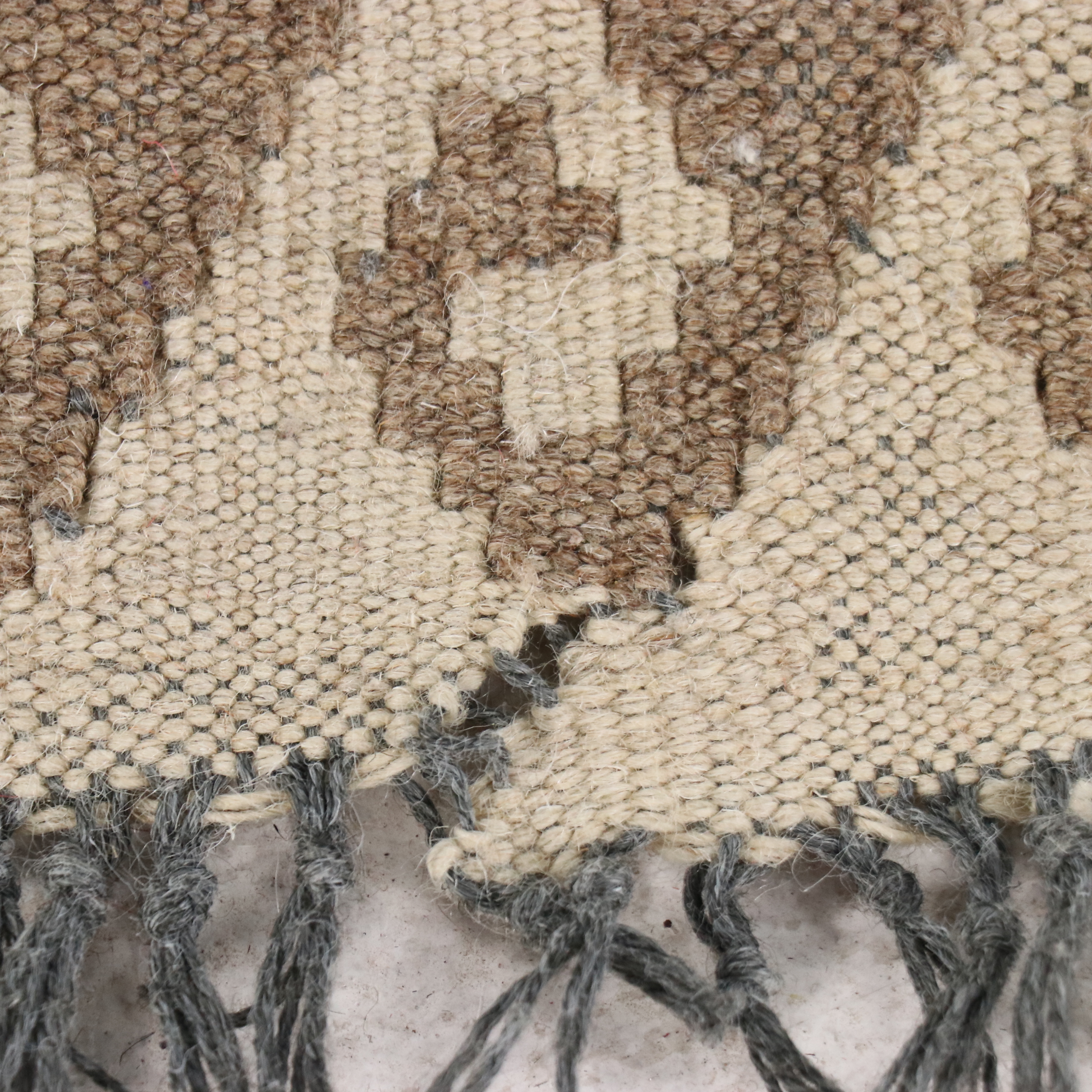 6'7 x 10'4 Handwoven Turkish Anatolian Kilim Area Rug