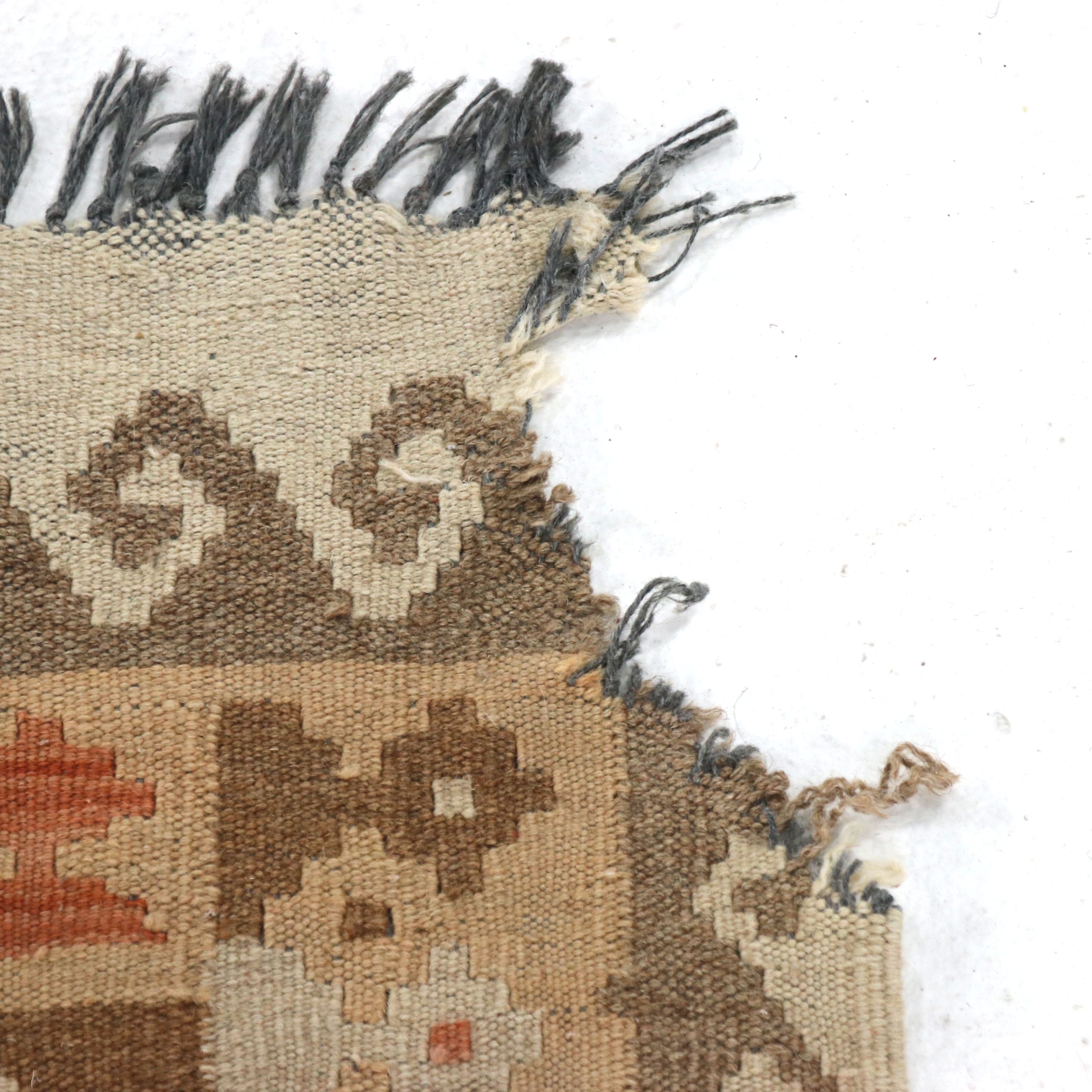 6'7 x 10'4 Handwoven Turkish Anatolian Kilim Area Rug