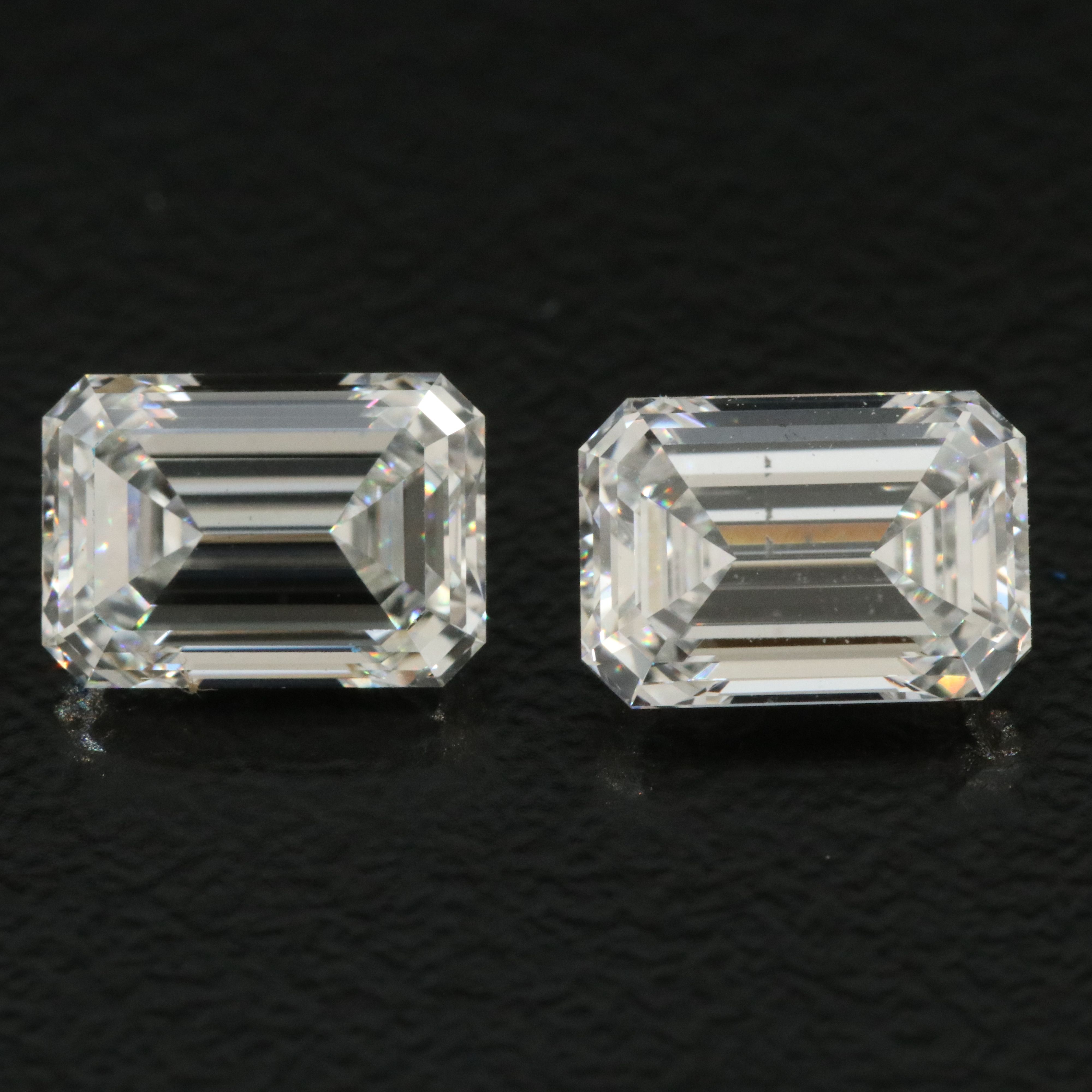 Loose 2.30 CTW Lab Grown Diamond Pair with IGI Reports