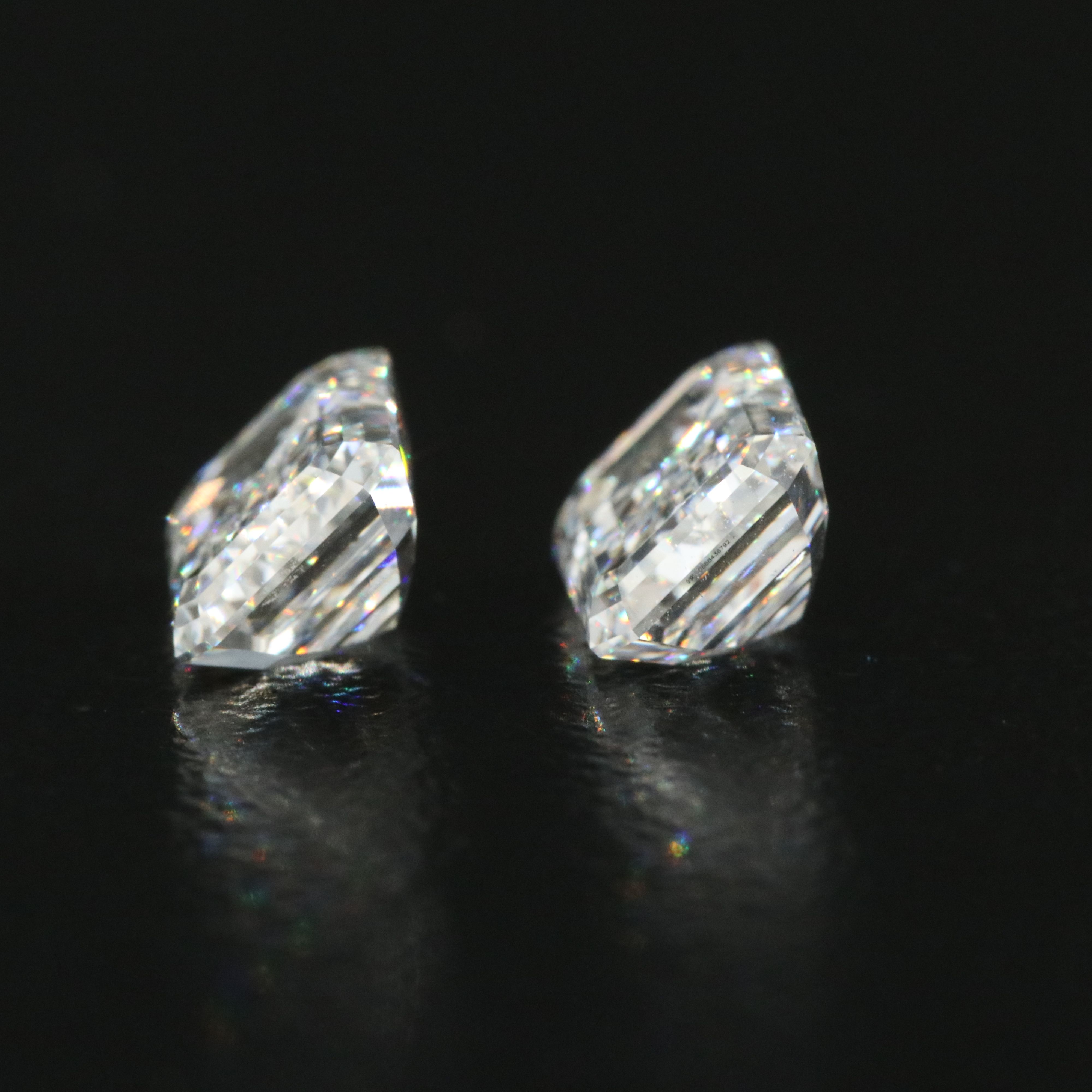Loose 2.30 CTW Lab Grown Diamond Pair with IGI Reports