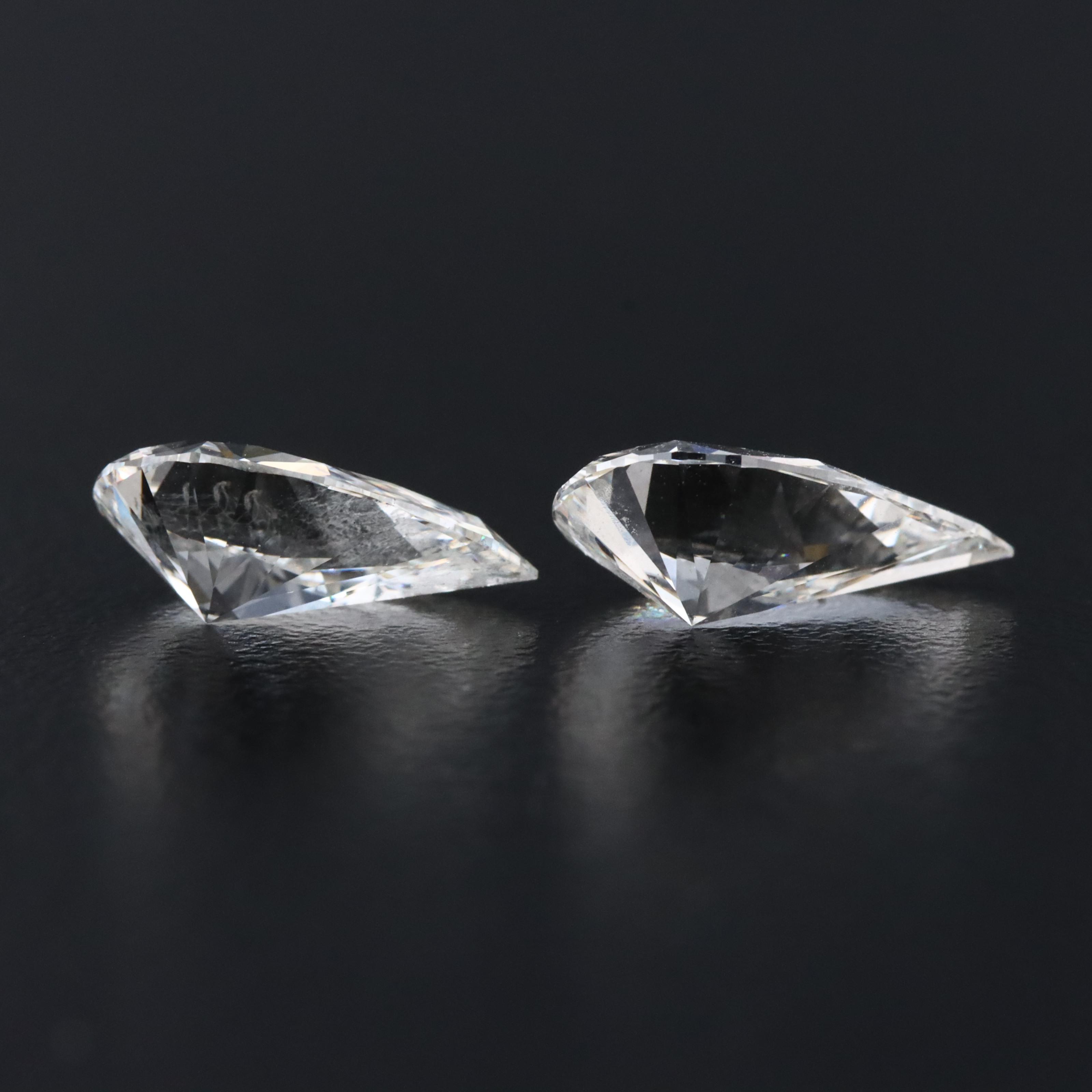 Loose 3.05 CTW Lab Grown Diamond Pair with IGI Reports