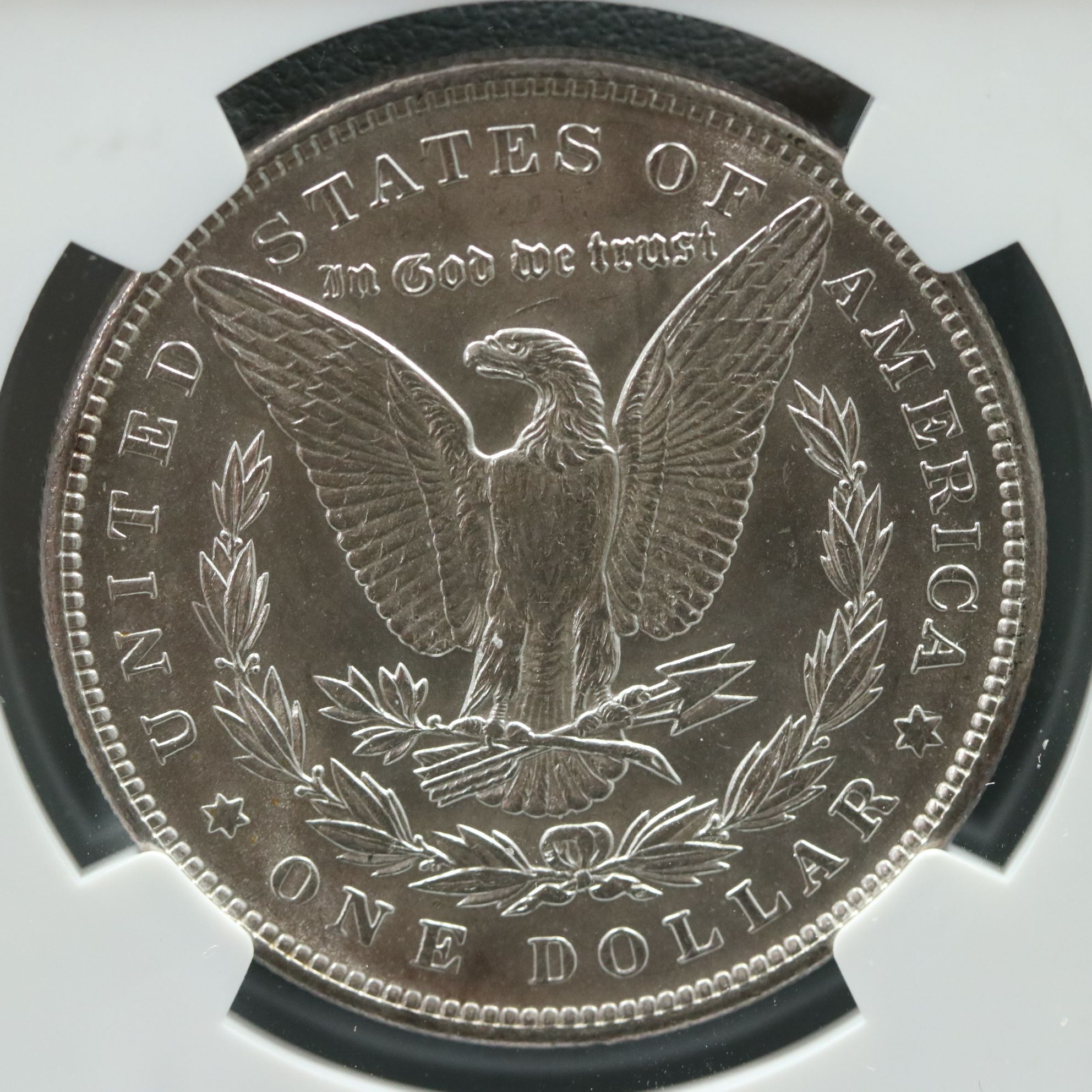 NGC Graded MS63 1889 Morgan Silver Dollar