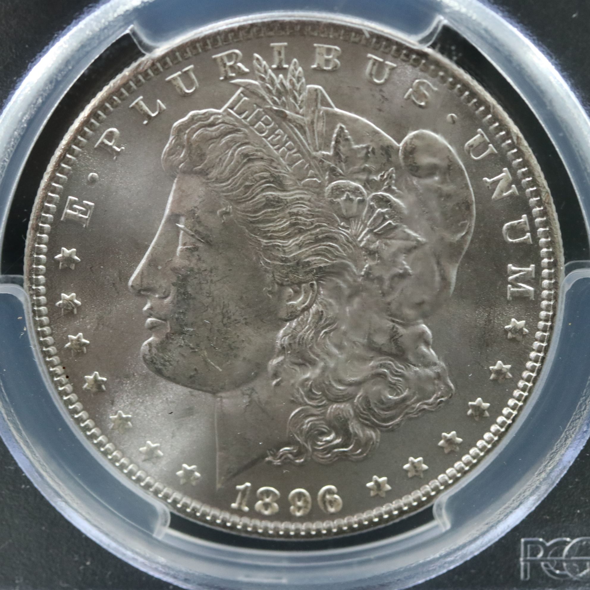 PCGS Graded MS63 1896 Silver Morgan Dollar