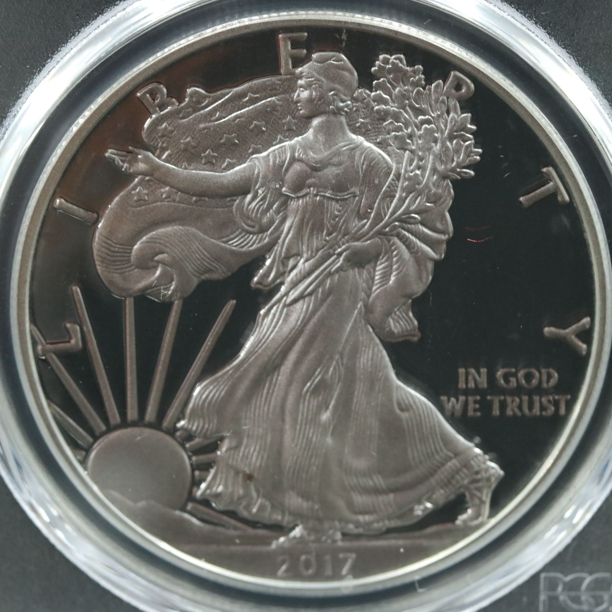 PCGS Graded PR70 DCAM 2017-S Silver Eagle