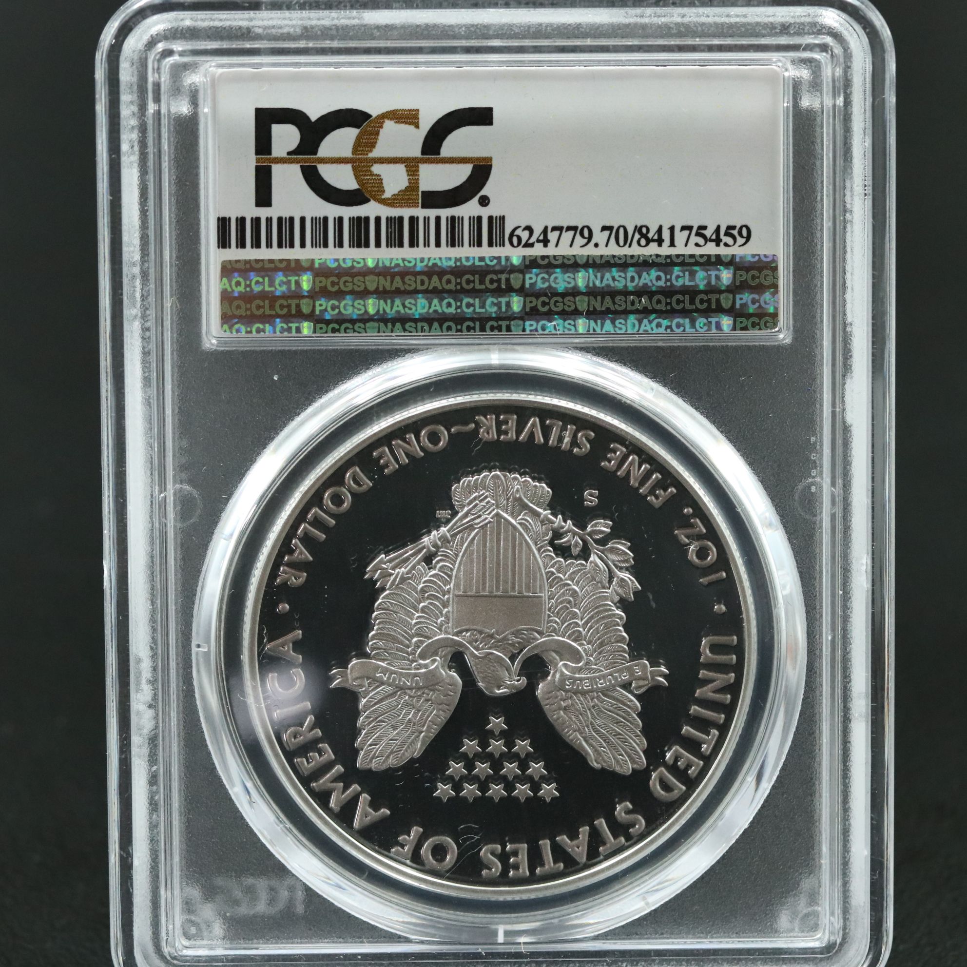 PCGS Graded PR70 DCAM 2017-S Silver Eagle