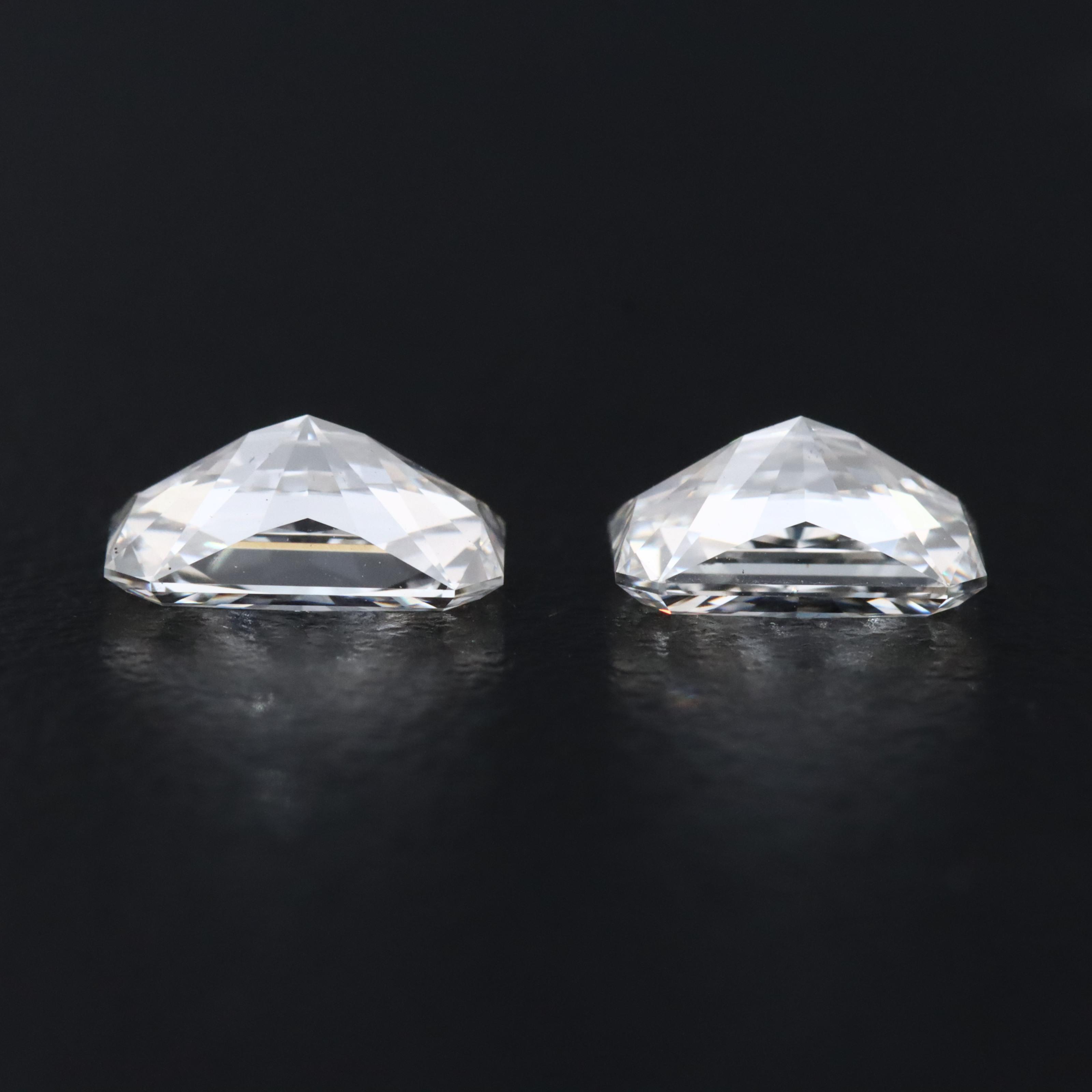 Loose 2.10 CTW Lab Grown Diamond Pair with IGI Reports