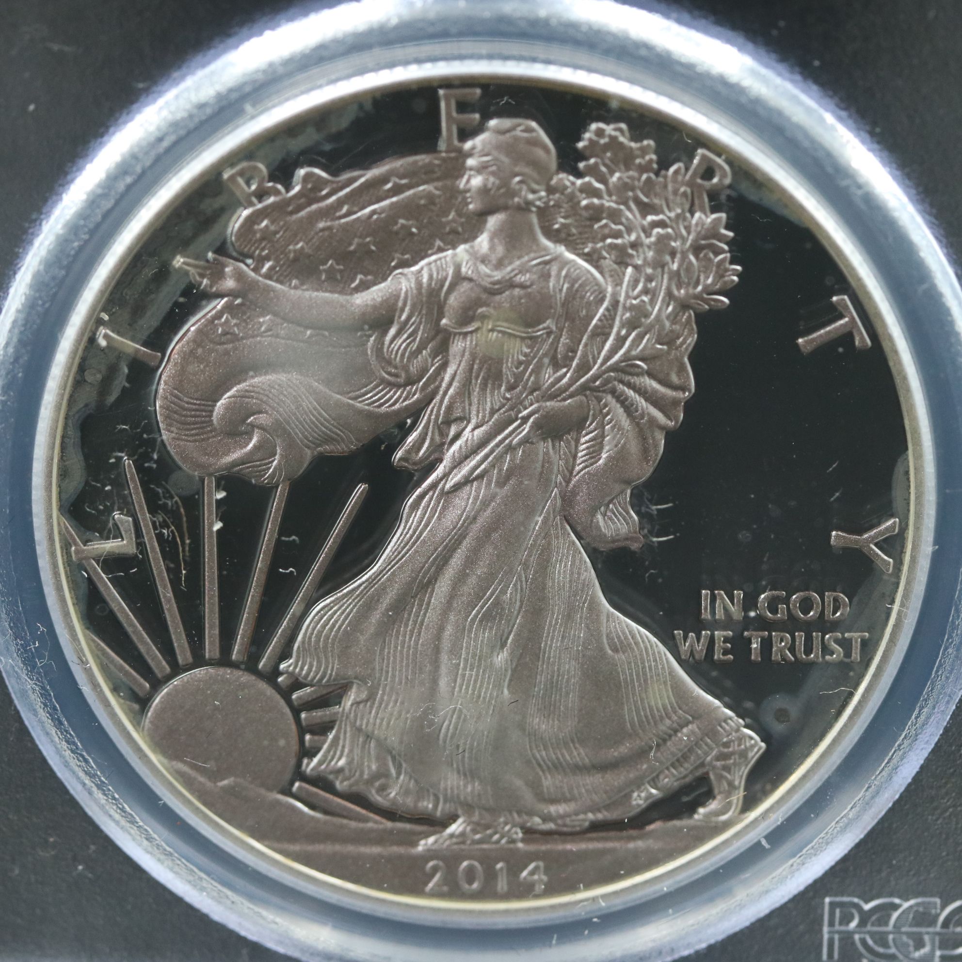 PCGS PR70DCAM First Strike 2014-W $1 U.S. Silver Eagle