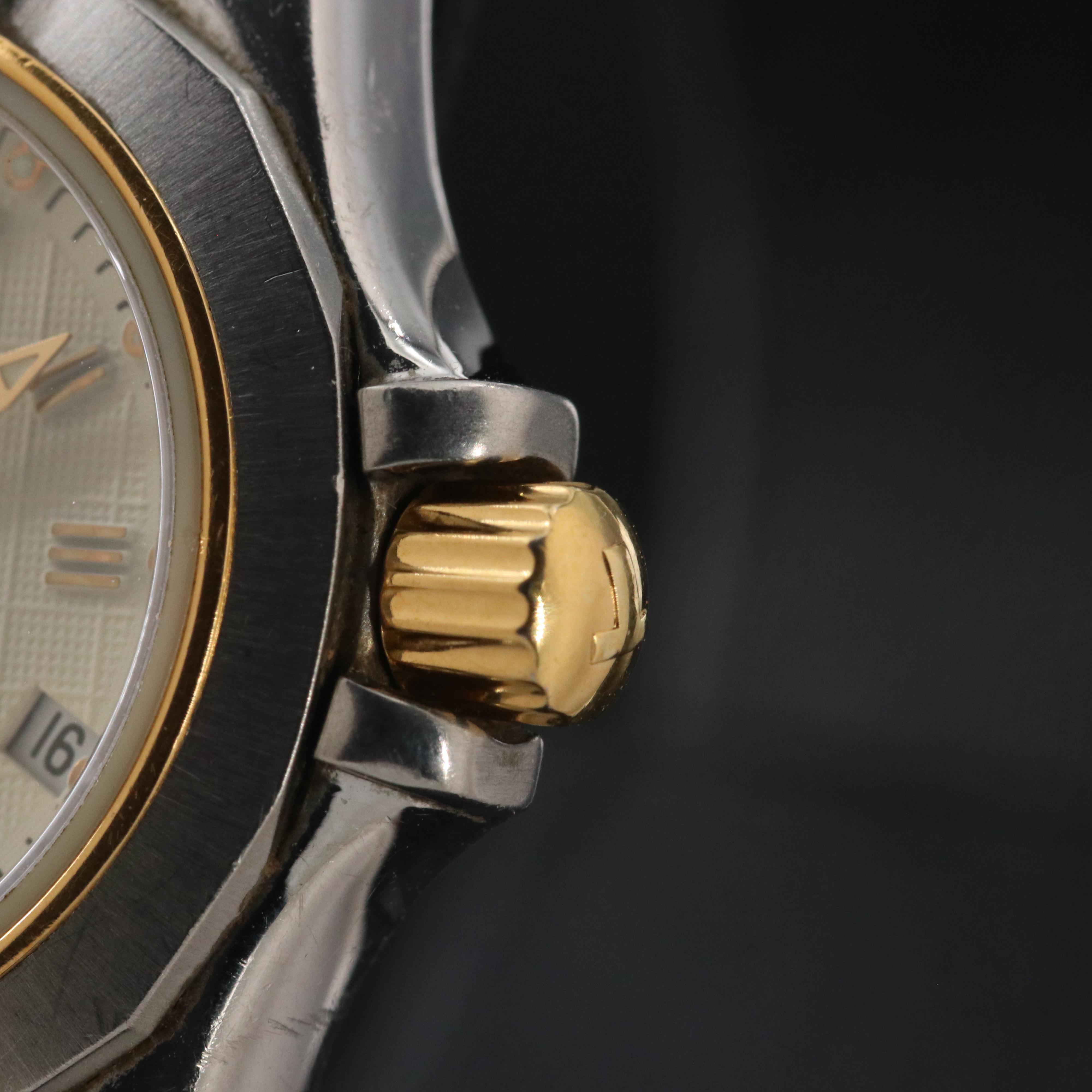 Tissot PR100 Cream Dial 25mm Two-Tone Steel Quartz Watch P630/730