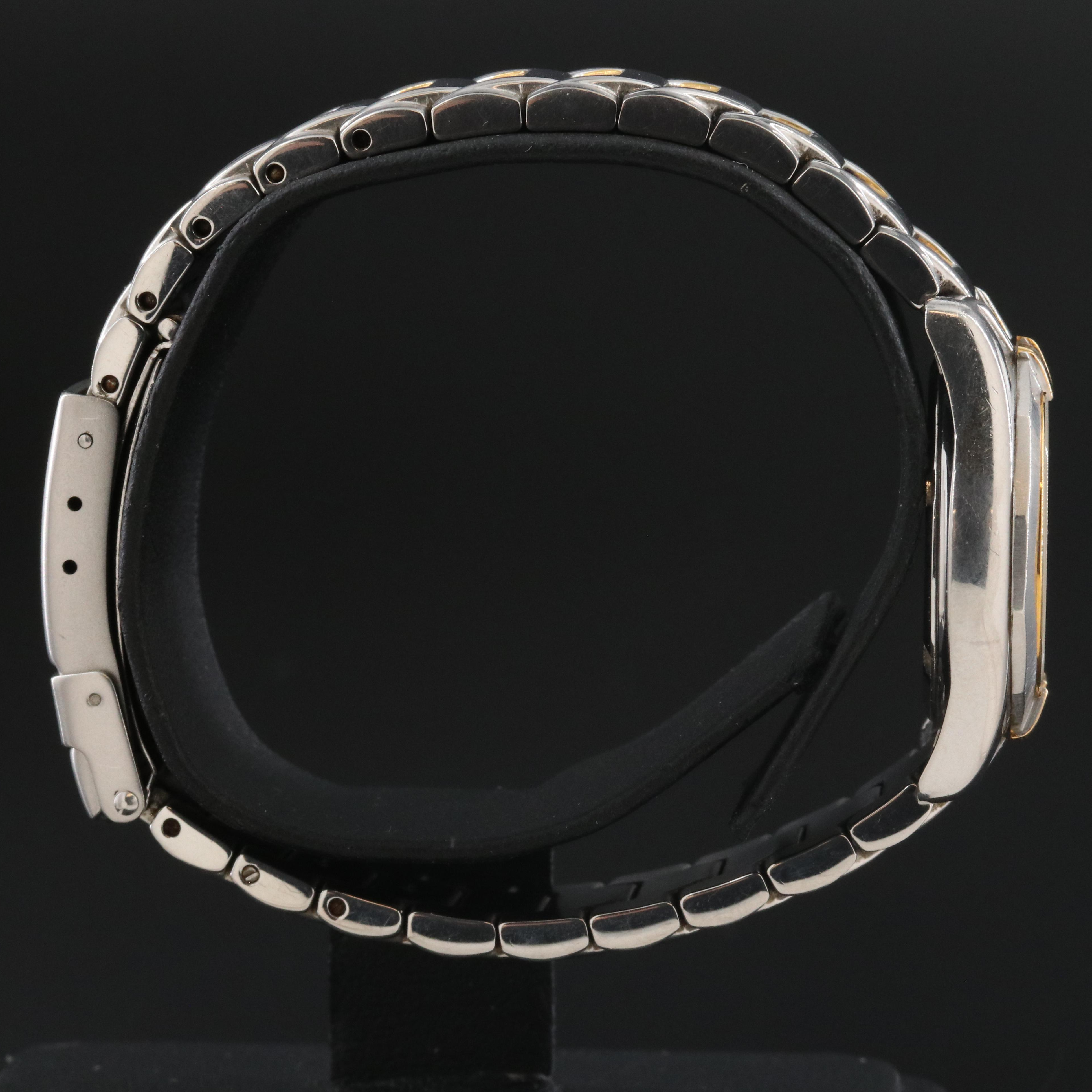 Tissot PR100 Cream Dial 25mm Two-Tone Steel Quartz Watch P630/730