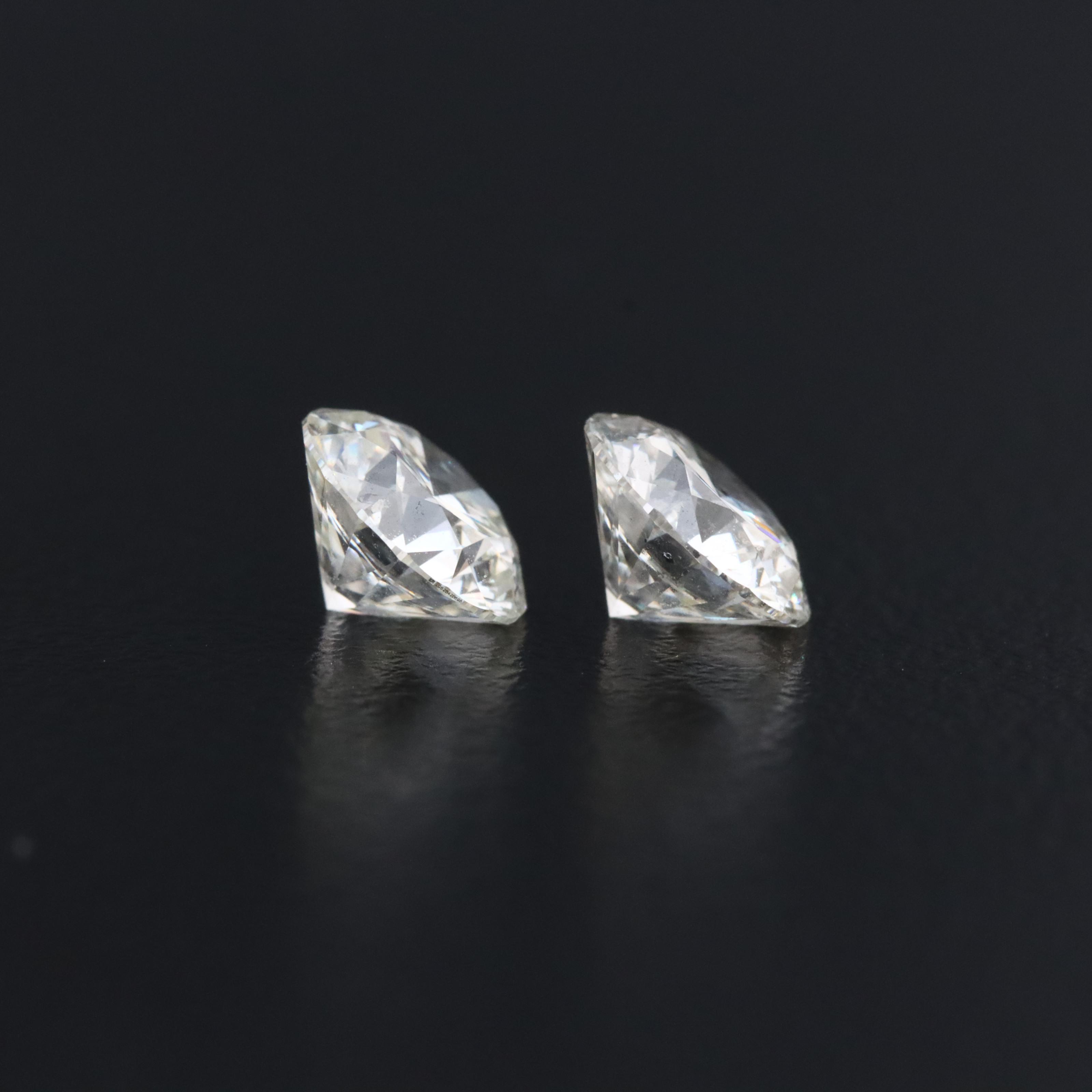 Loose 2.02 CTW Lab Grown Diamond Pair with IGI Reports