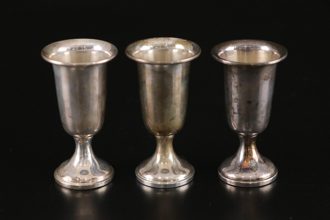 Towle Sterling Silver Pedestal Cordial Cups | EBTH