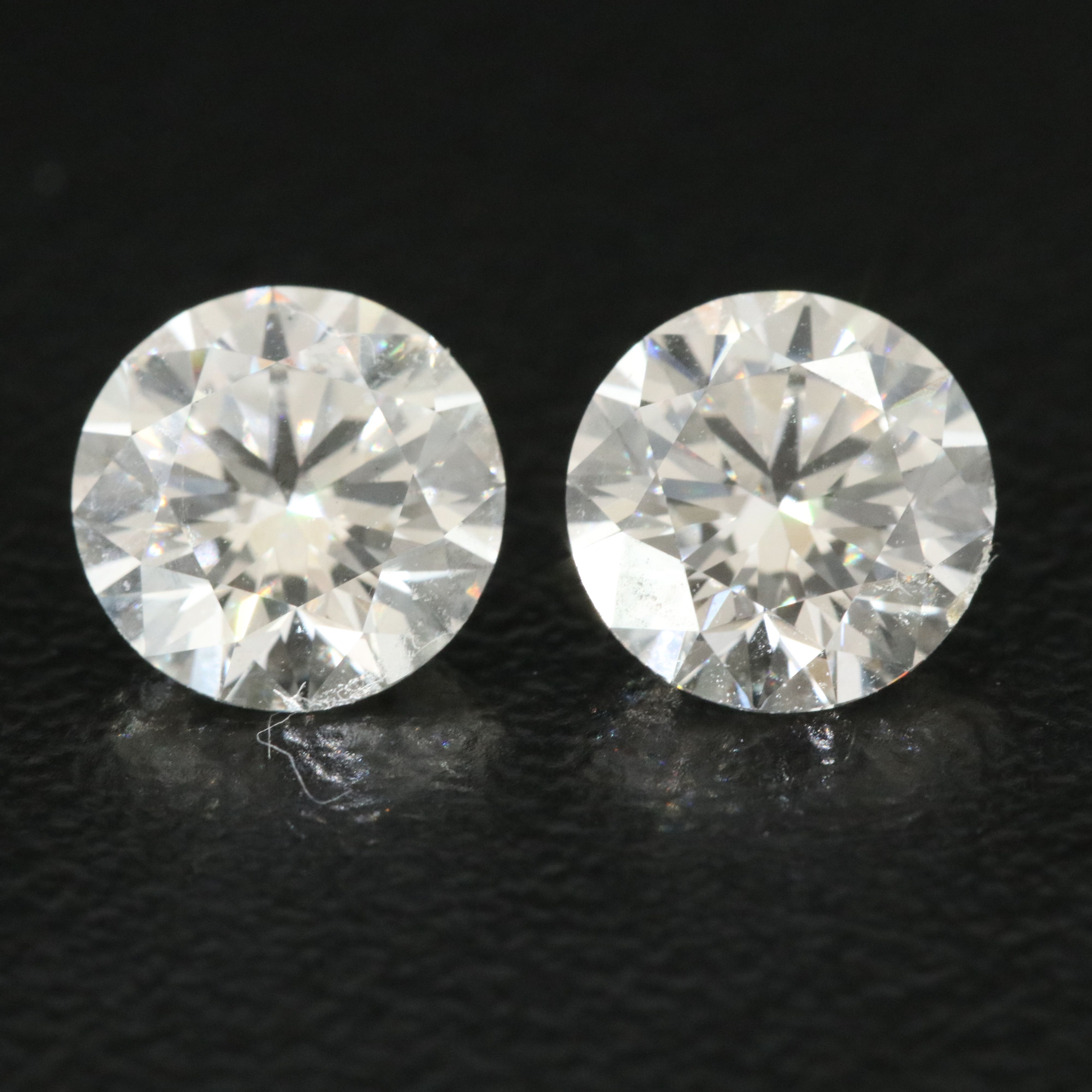 Loose 2.16 CTW Lab Grown Diamond Pair with IGI Reports