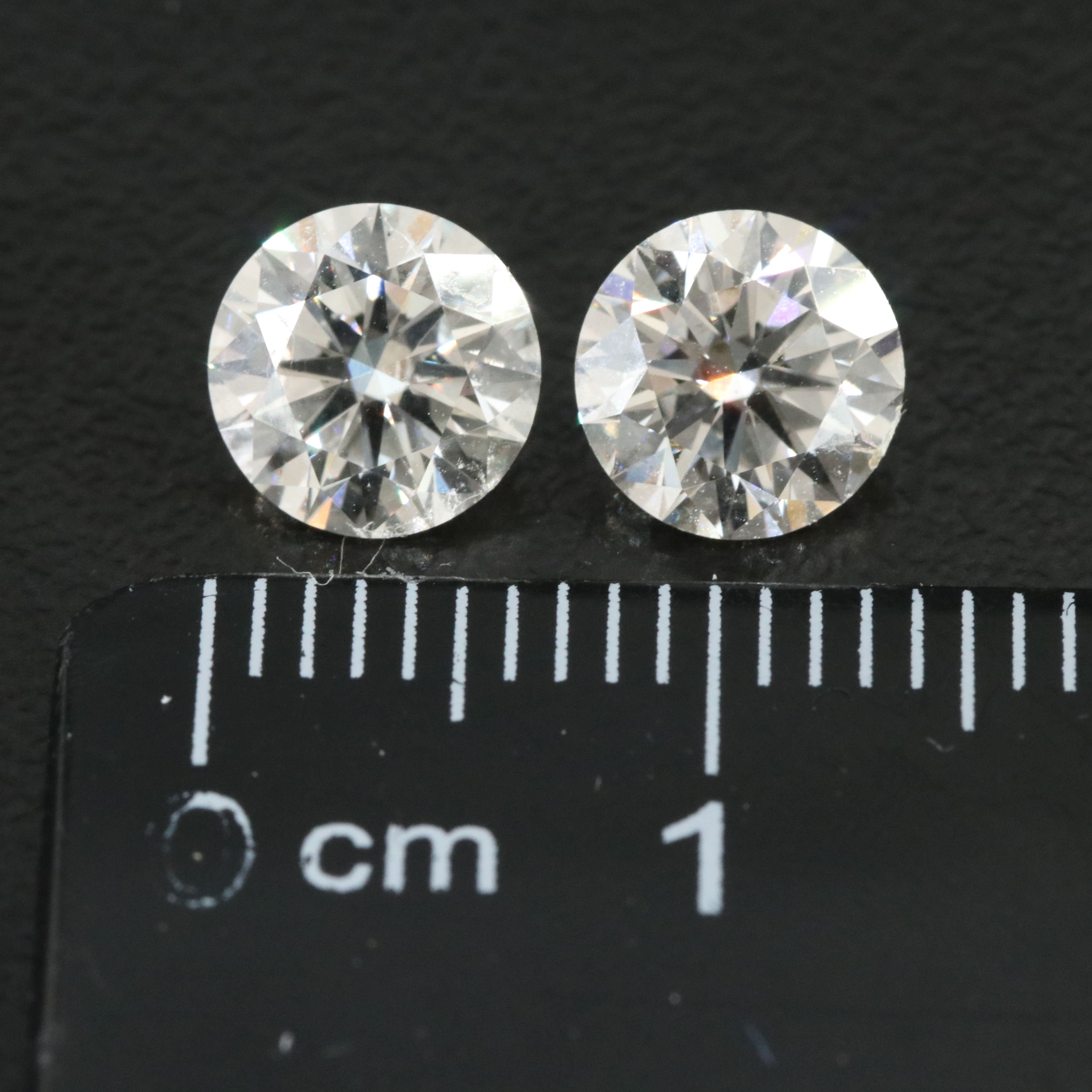 Loose 2.16 CTW Lab Grown Diamond Pair with IGI Reports