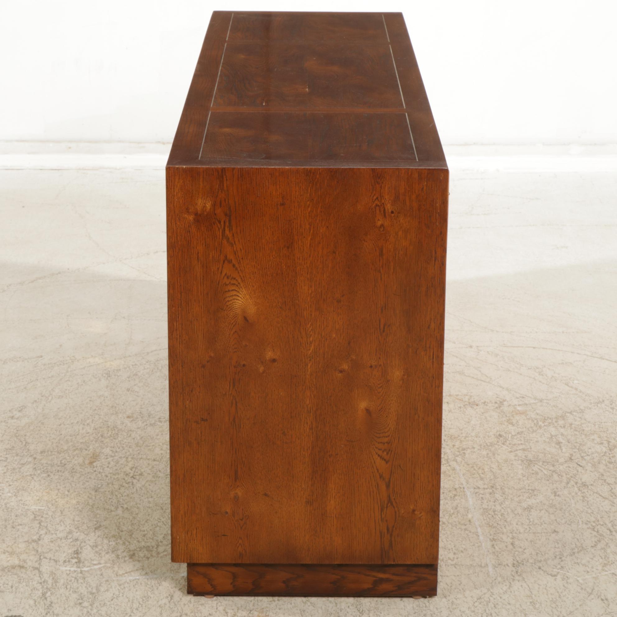 Henredon "Scene One" Campaign Style Sideboard, Late 20th Century