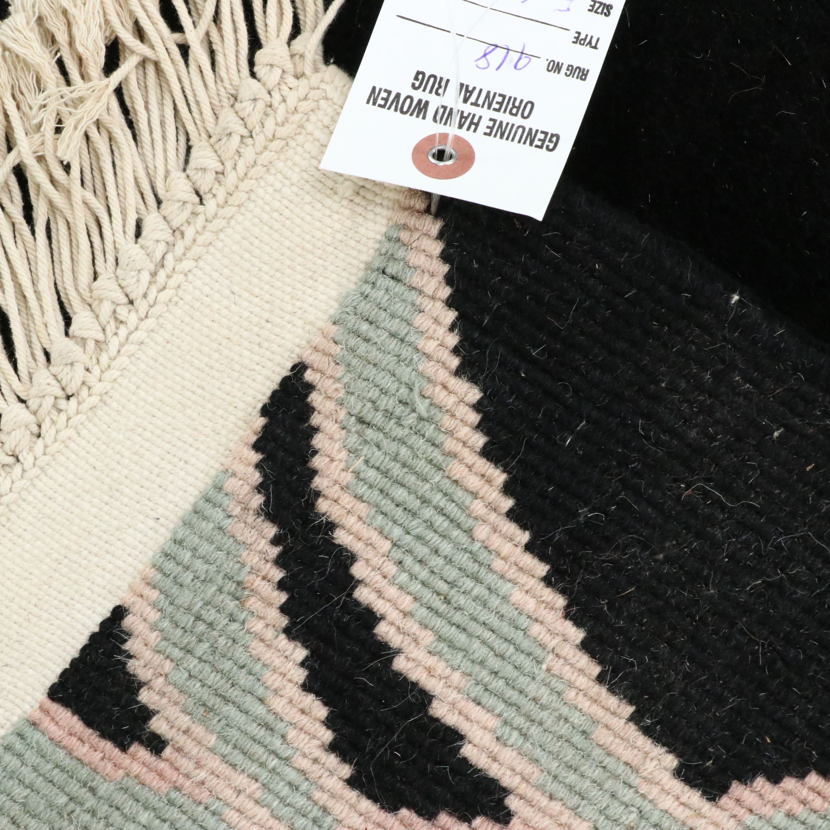 5'6 x 9'3 Hand-Knotted and Carved Chinese Tropical Style Area Rug