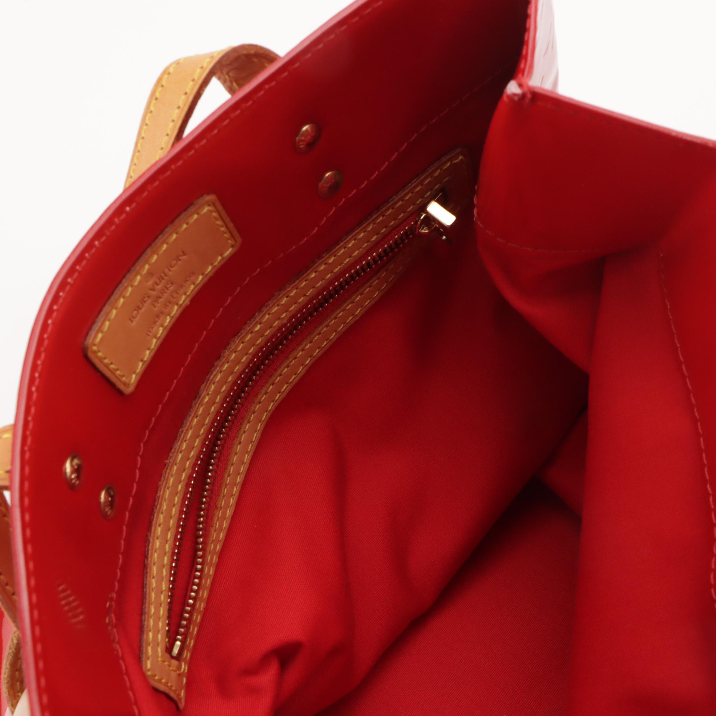 Louis Vuitton Reade MM Vertical Tote in Monogram Vernis