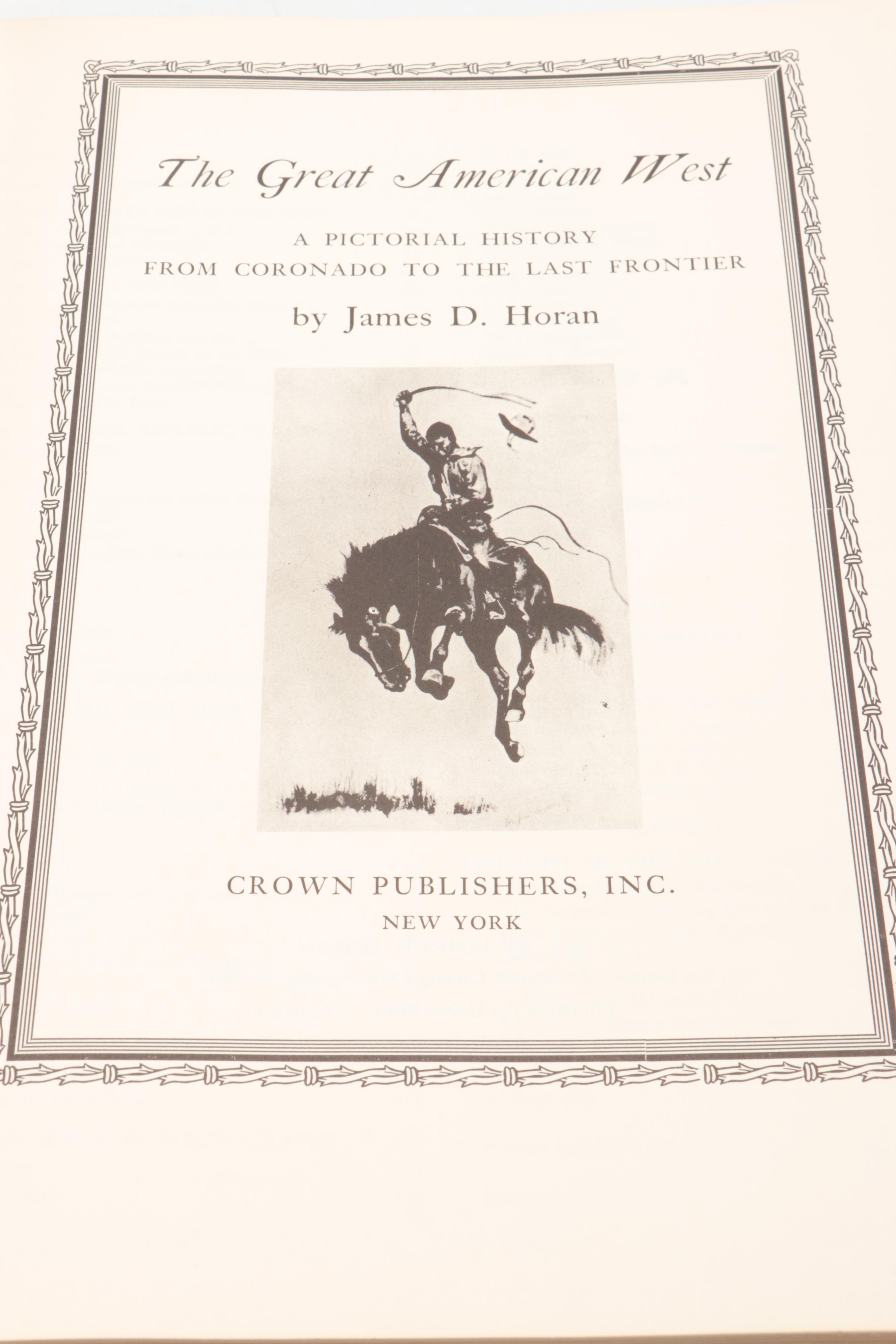 "The McKenney-Hall Portrait Gallery of American Indians" and More by James Horan