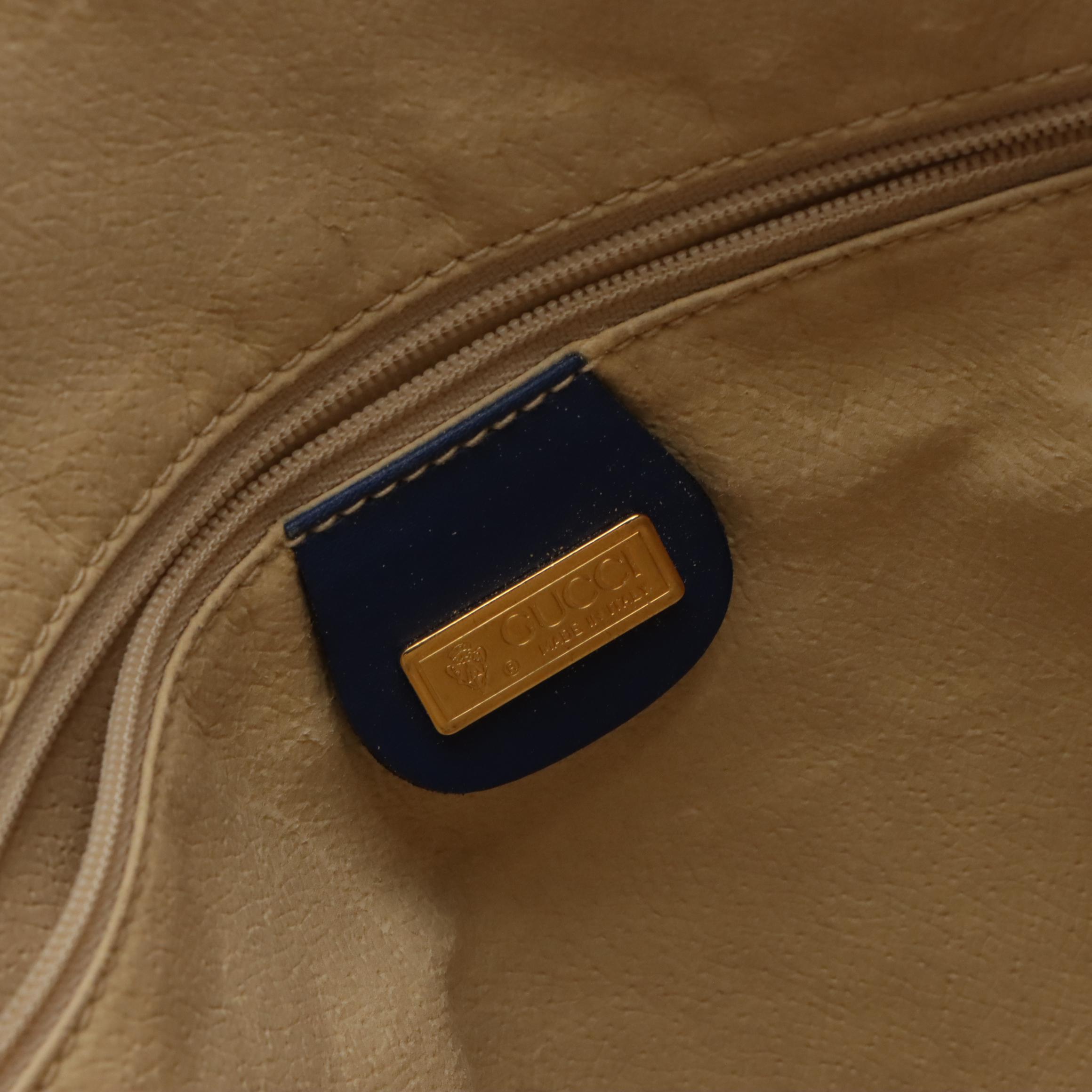 Gucci Botanical Print Canvas and Leather Zip-Top Shoulder Bag