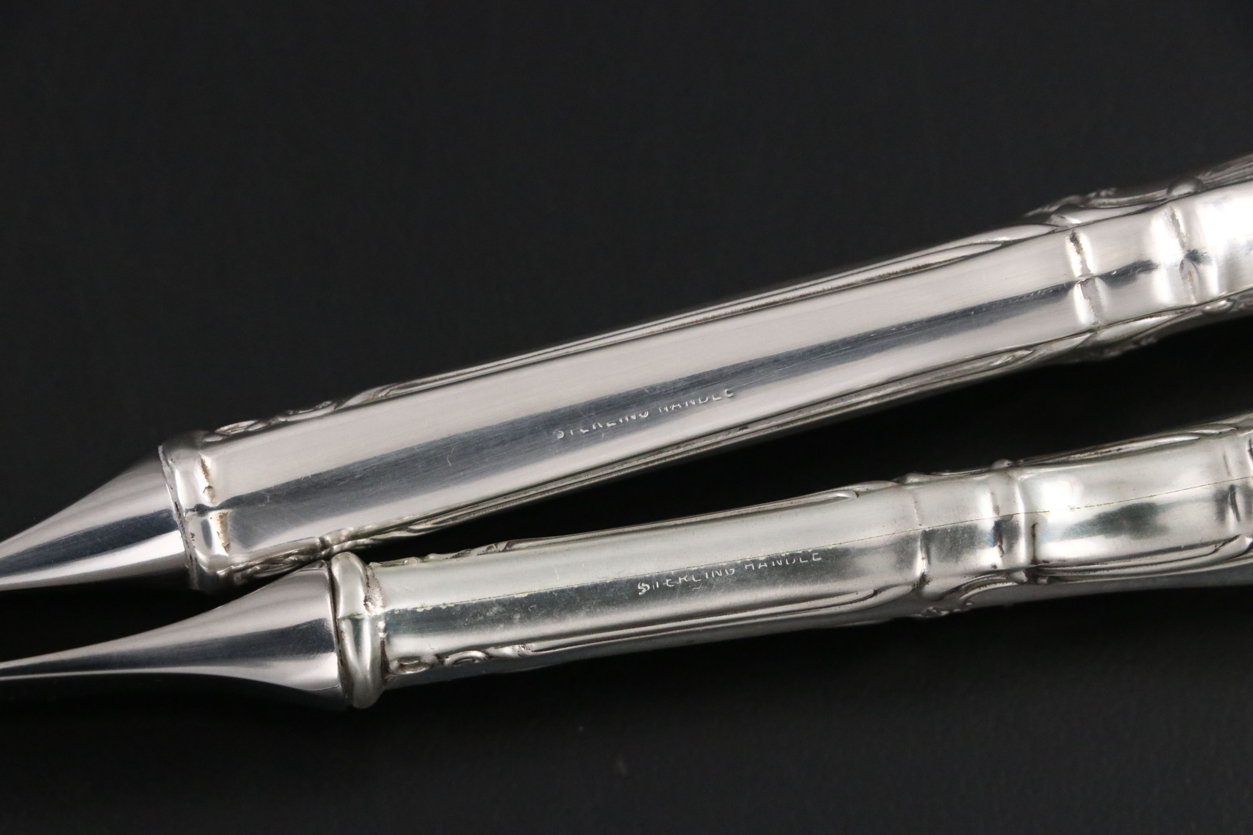 International Silver "Joan of Arc" Sterling Flatware in Wood Case