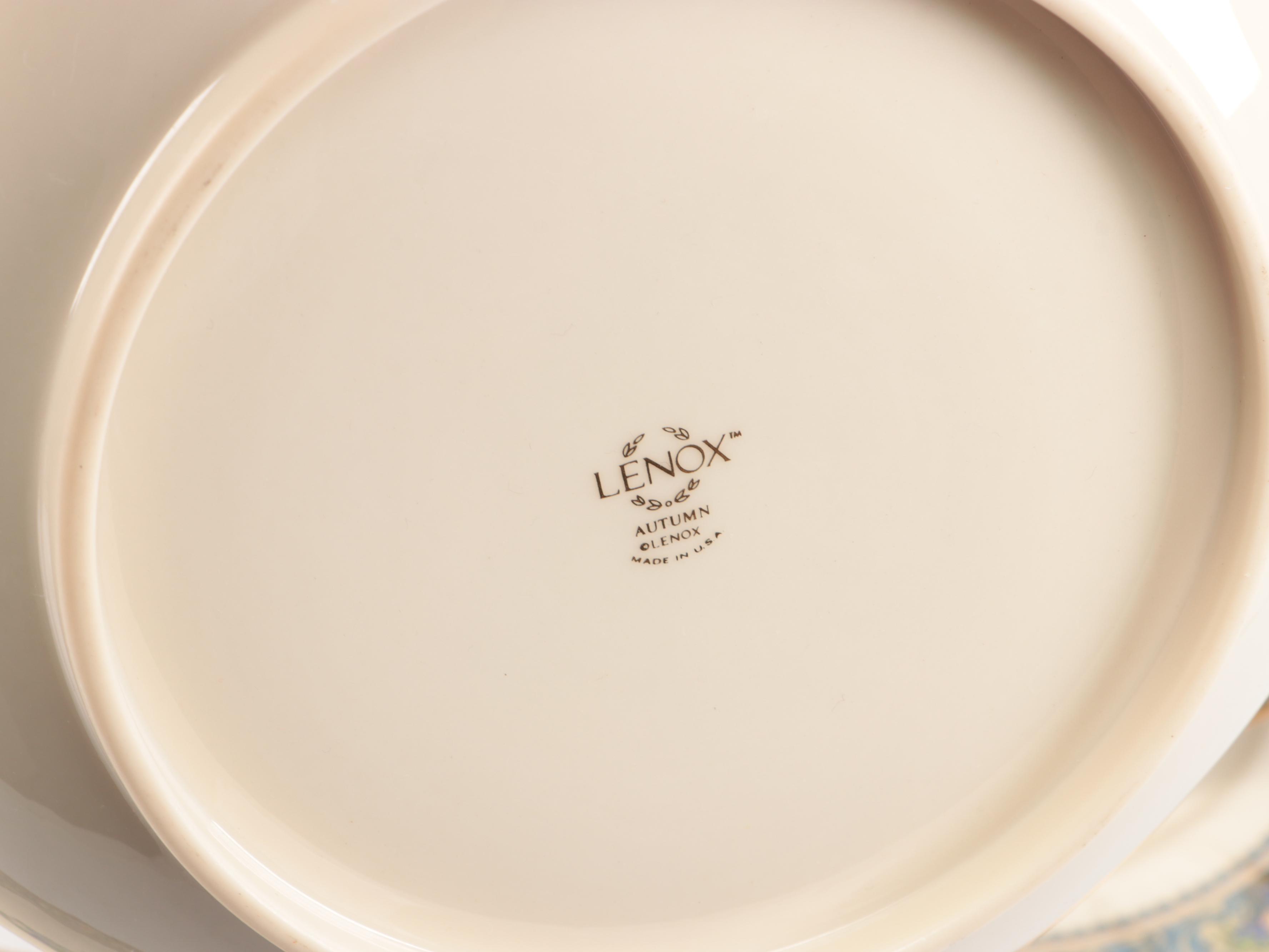 Lenox "Autumn" Porcelain Dinnerware