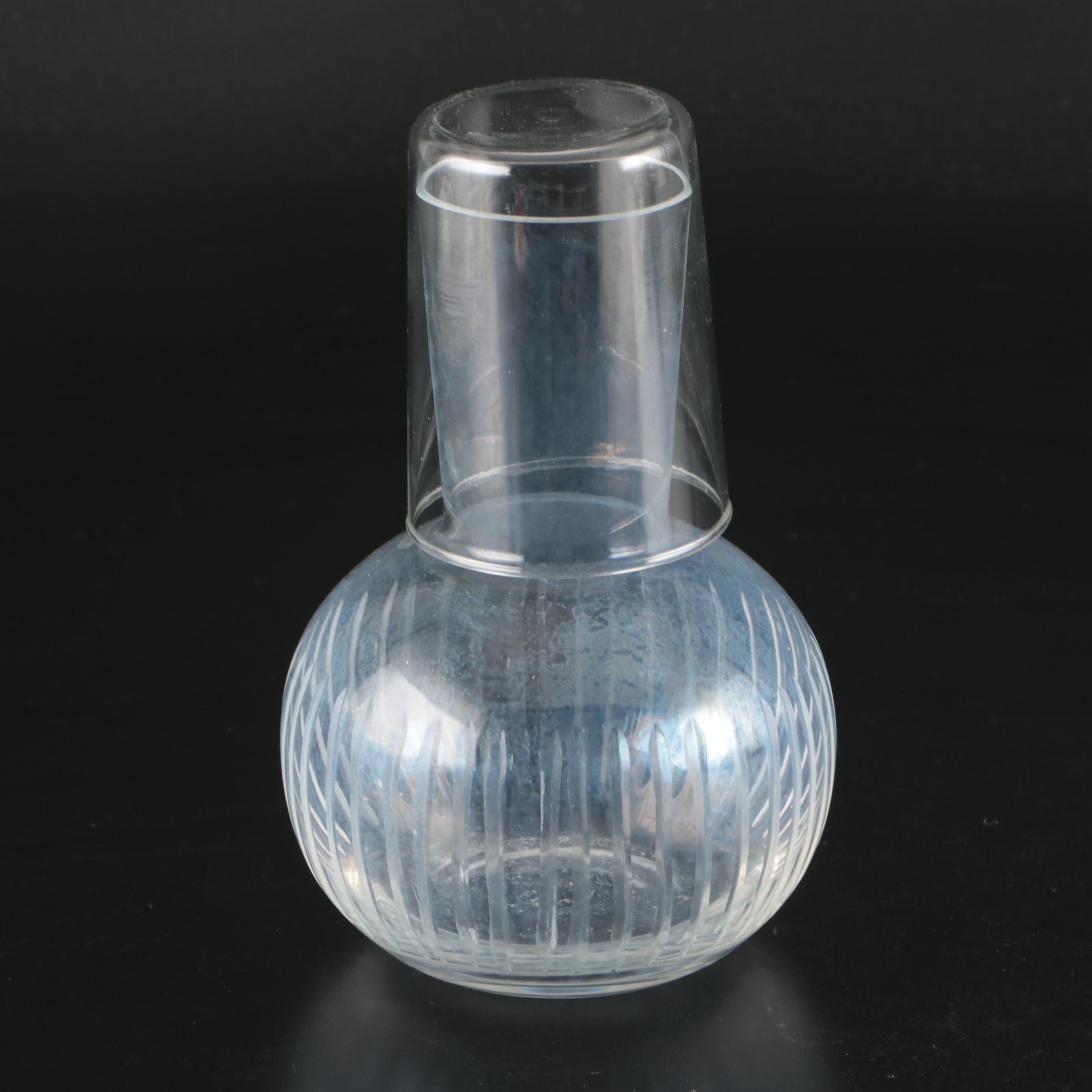 Glass Carafe, Crystal Votive Holder, and More Table Accessories