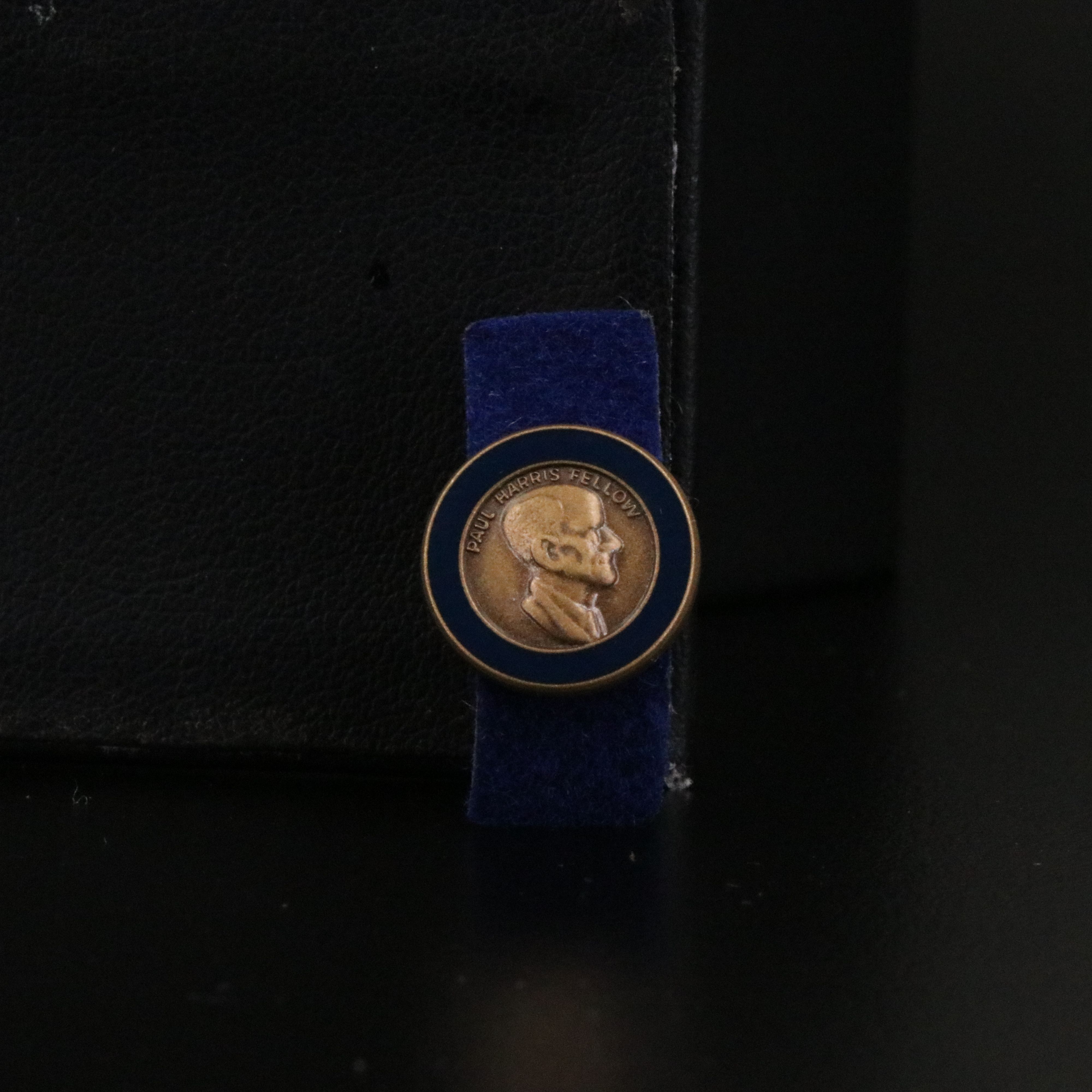 Paul Harris Fellow Rotary International Presentation Bronze Medal and Pin