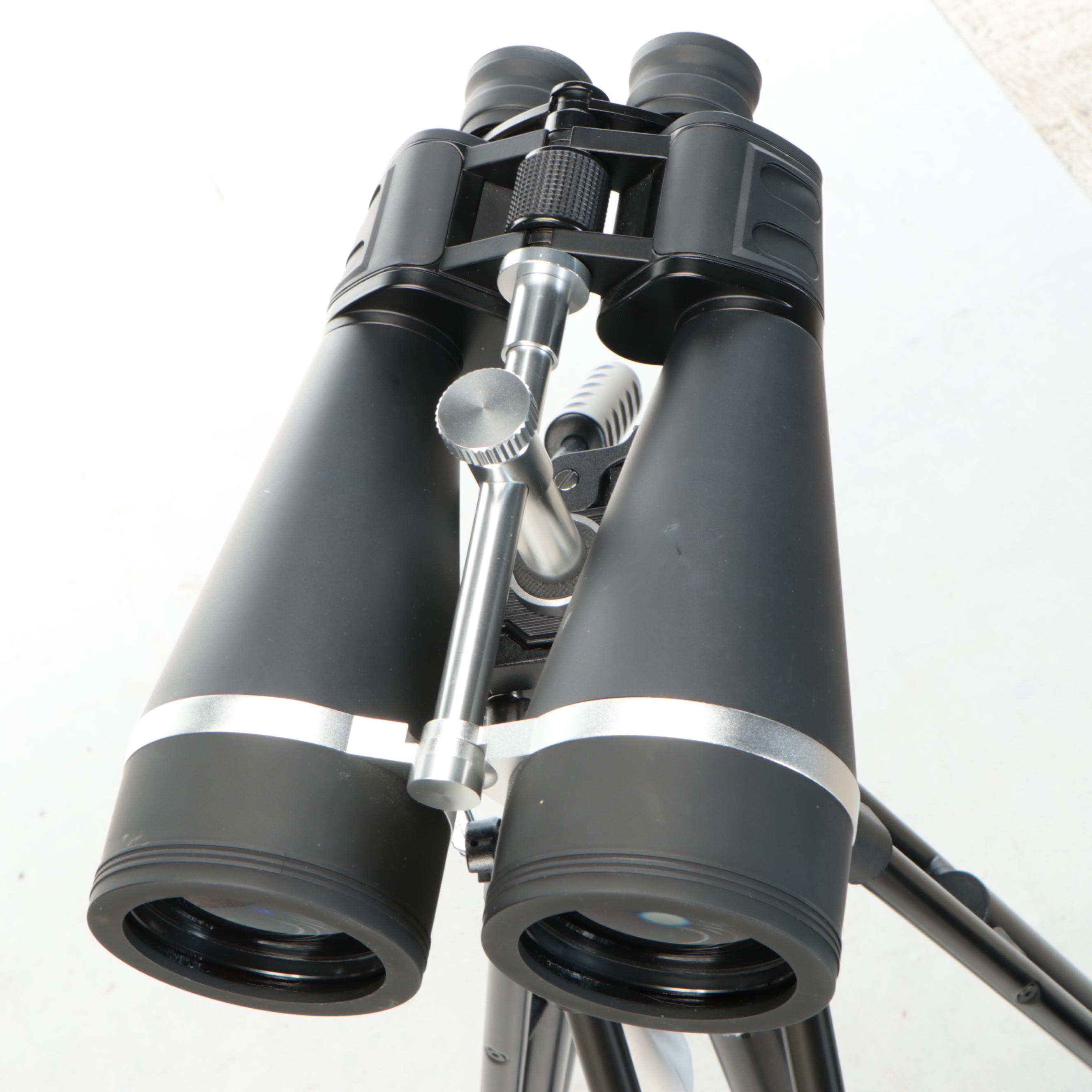 Orion Binoculars with Tripod Stand, Case and Nylon Webbing Strap