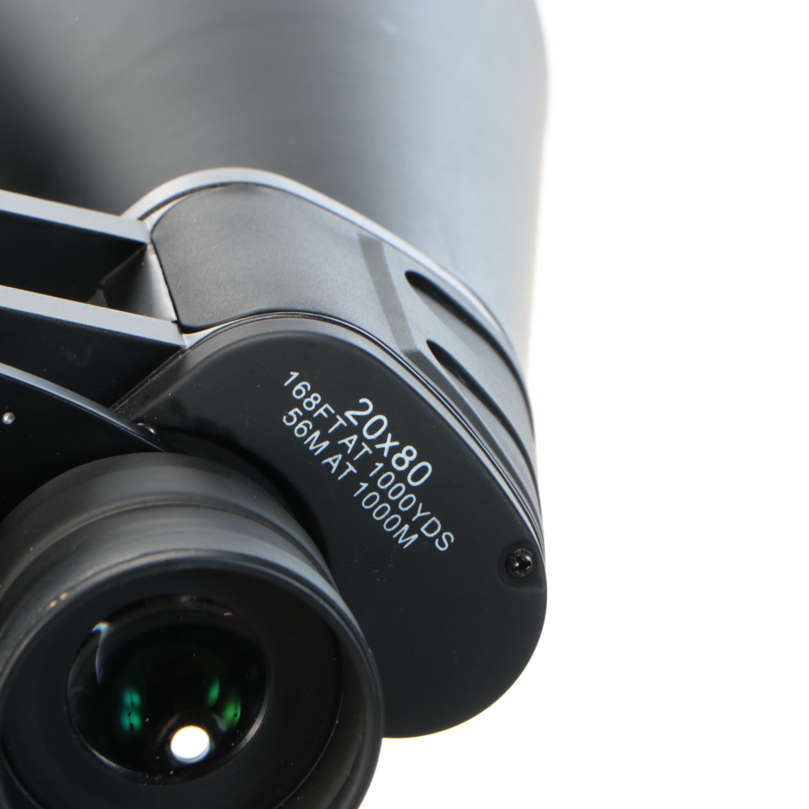 Orion Binoculars with Tripod Stand, Case and Nylon Webbing Strap