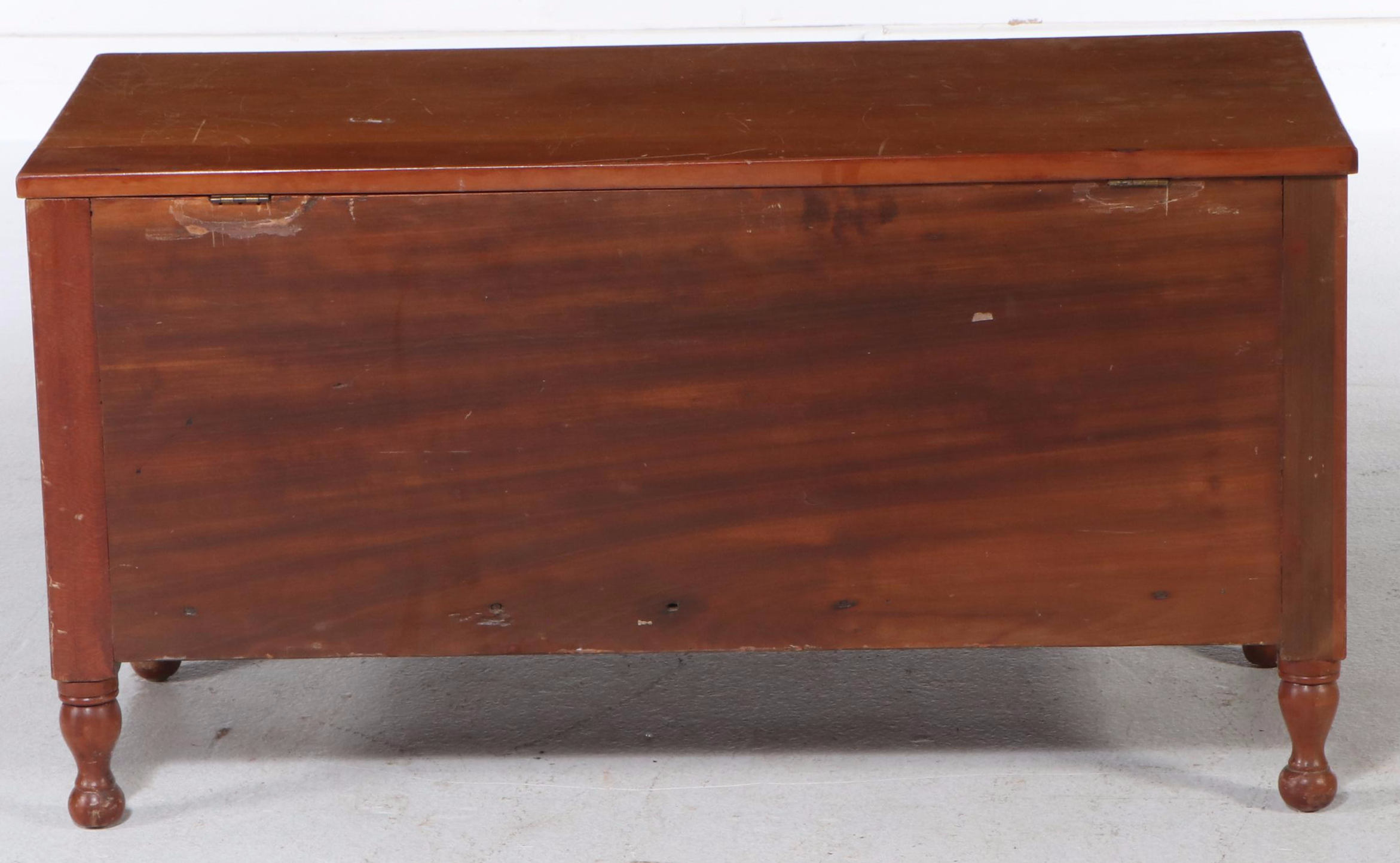 Primitive Cherry Blanket Chest, 19th Century