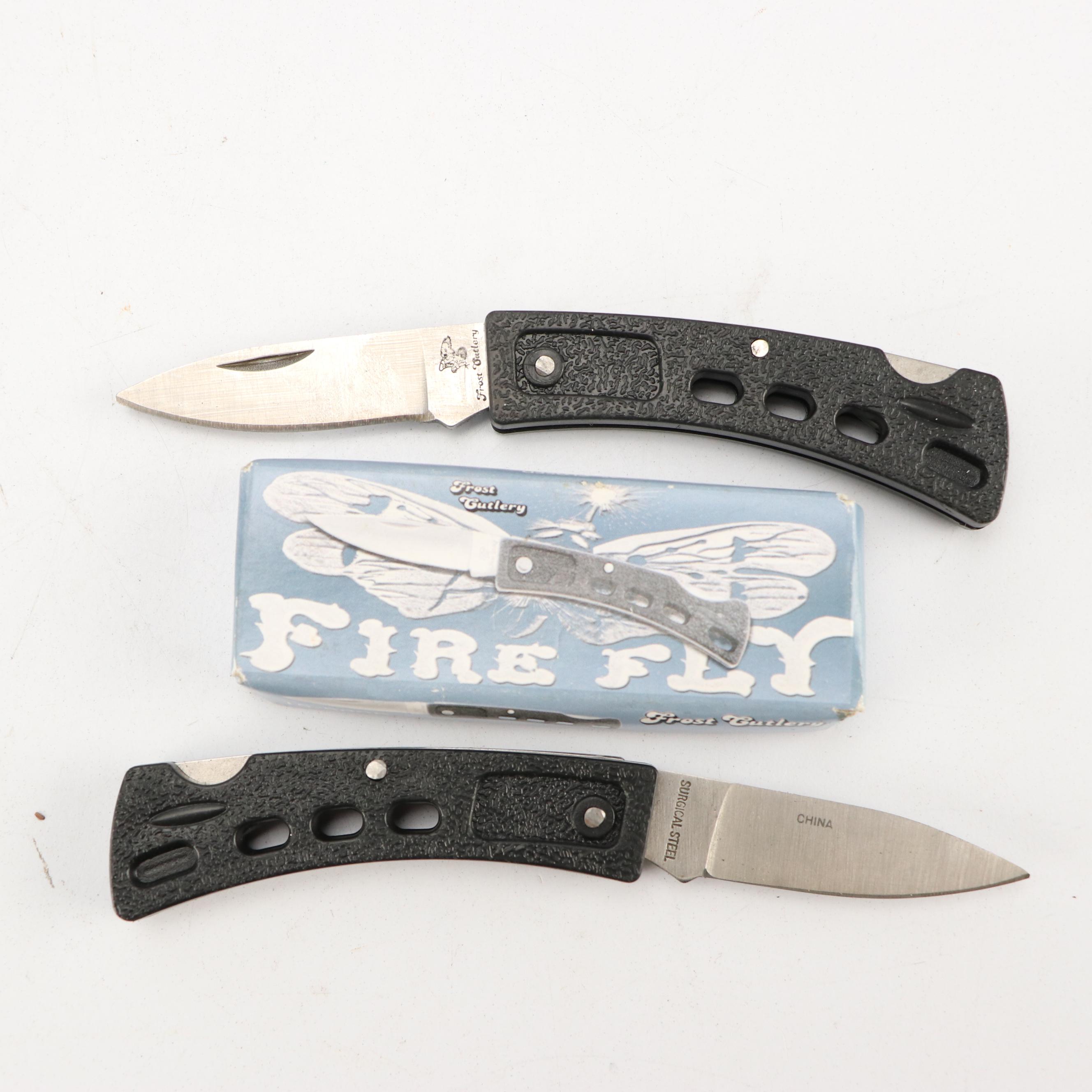 Frost Cutlery "Fire Fly," "Delta Ranger II" and More Folding Knives