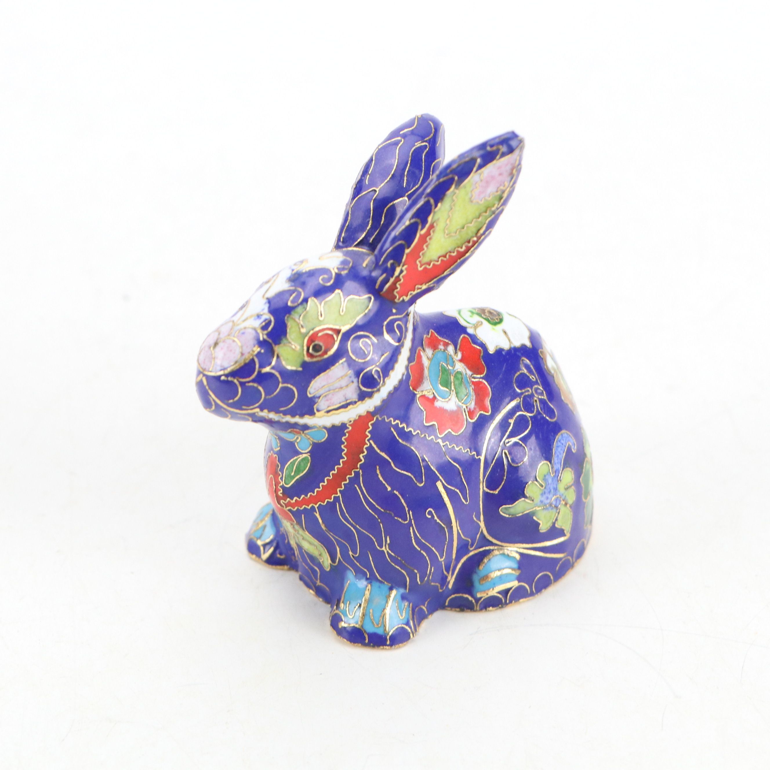 Zsolnay Porcelain Rabbit, Pewter Egg-Shaped Still Bank, & More Rabbit Figurines
